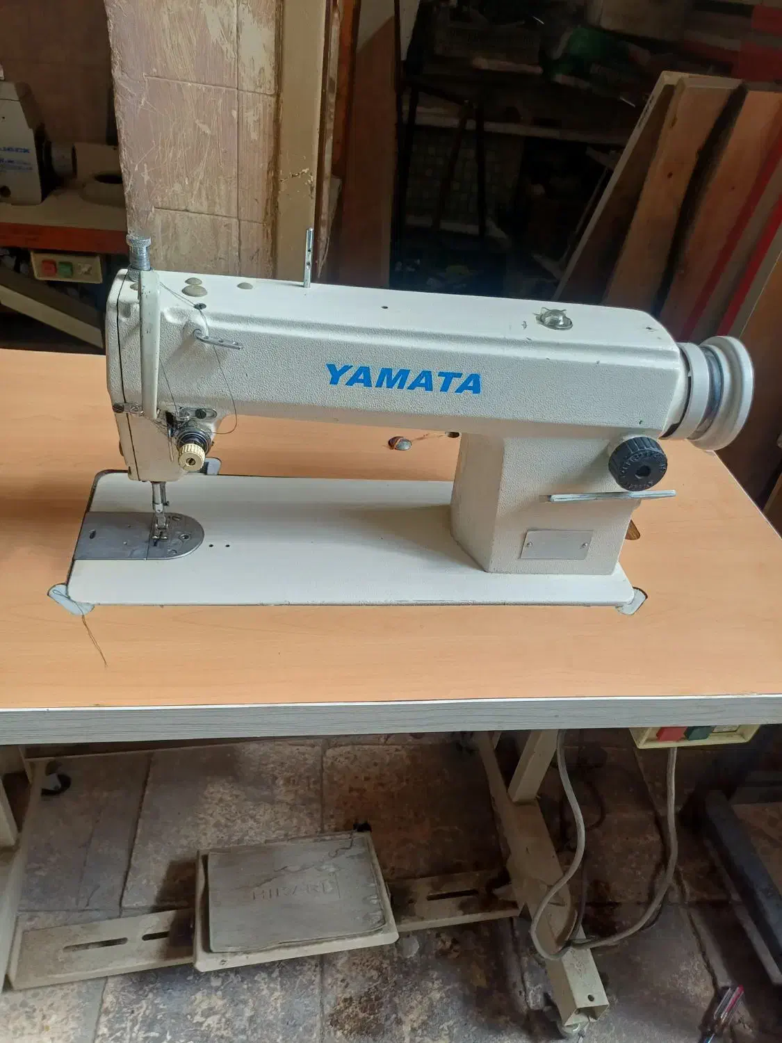 چرخ راسته دوز یاماتا در حد نو موتور جدا|چرخ خیاطی و ریسندگی|اصفهان, شاهد|دیوار