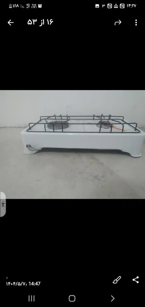 گاز دو شعله|اجاق گاز و لوازم برقی پخت‌وپز|سنگر, |دیوار