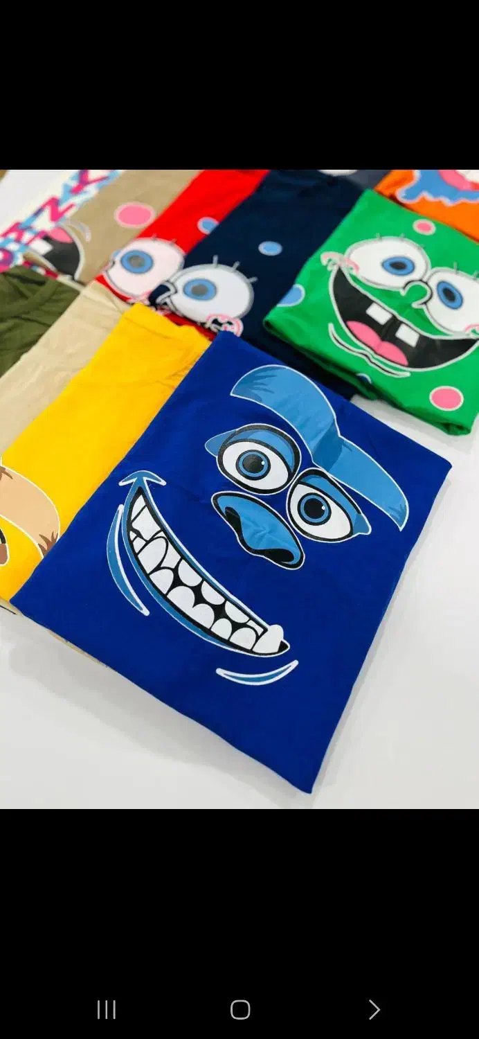 تیشرت طرح انیمیشنی ارسال رایگان|لباس|بندر ماهشهر, |دیوار