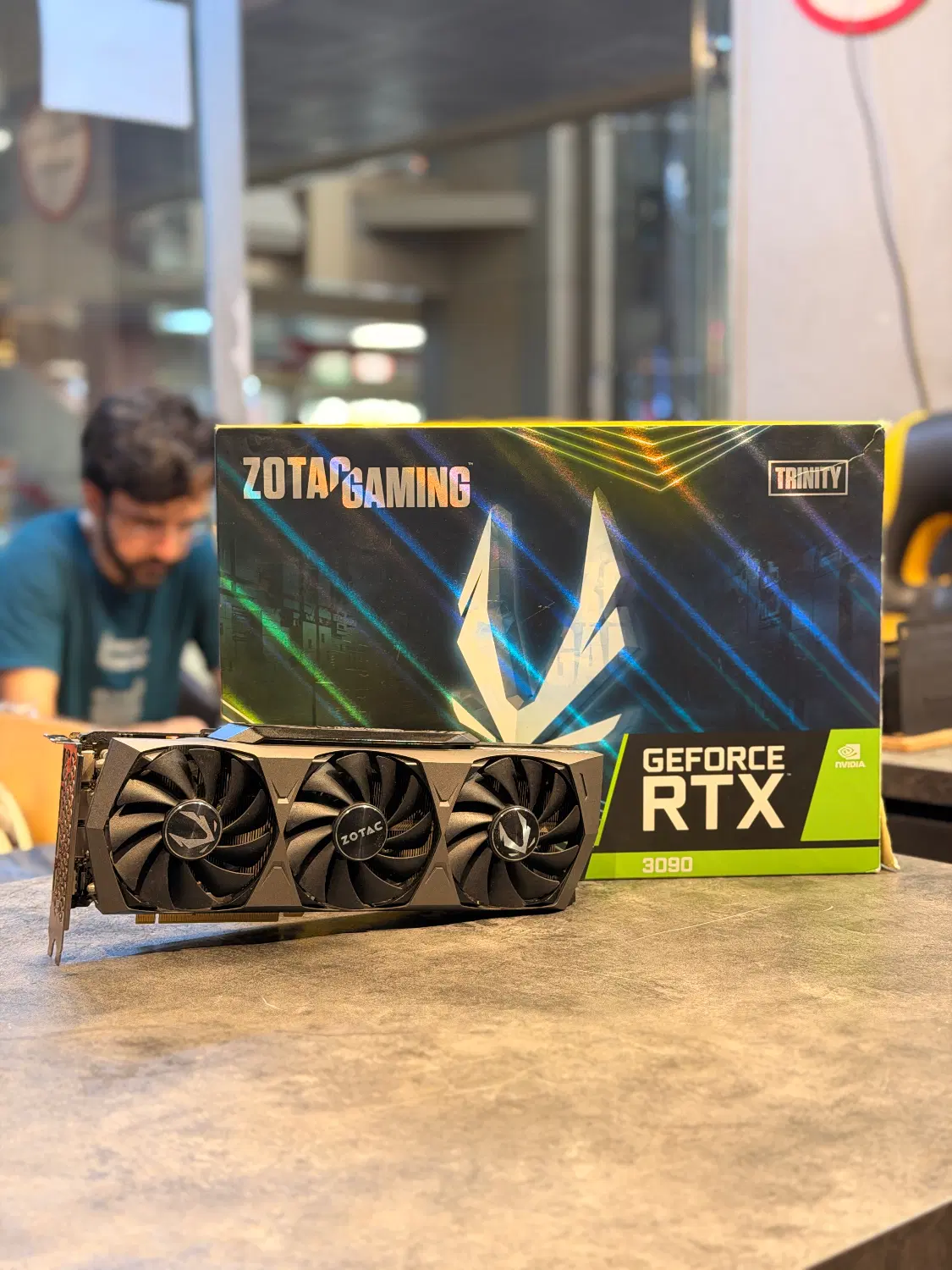 Rtx3090 zotac trinity|قطعات و لوازم جانبی رایانه|تهران, فلسطین (میدان انقلاب)|دیوار