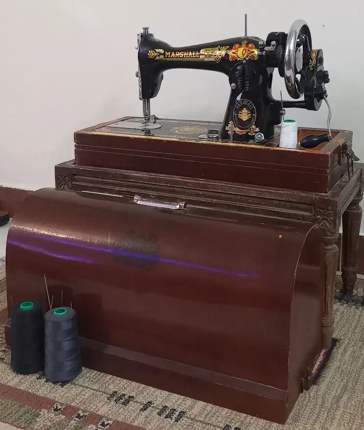 چرخ خیاطی قدیمی مارشال|چرخ خیاطی و ریسندگی|تهران, امام حسین|دیوار