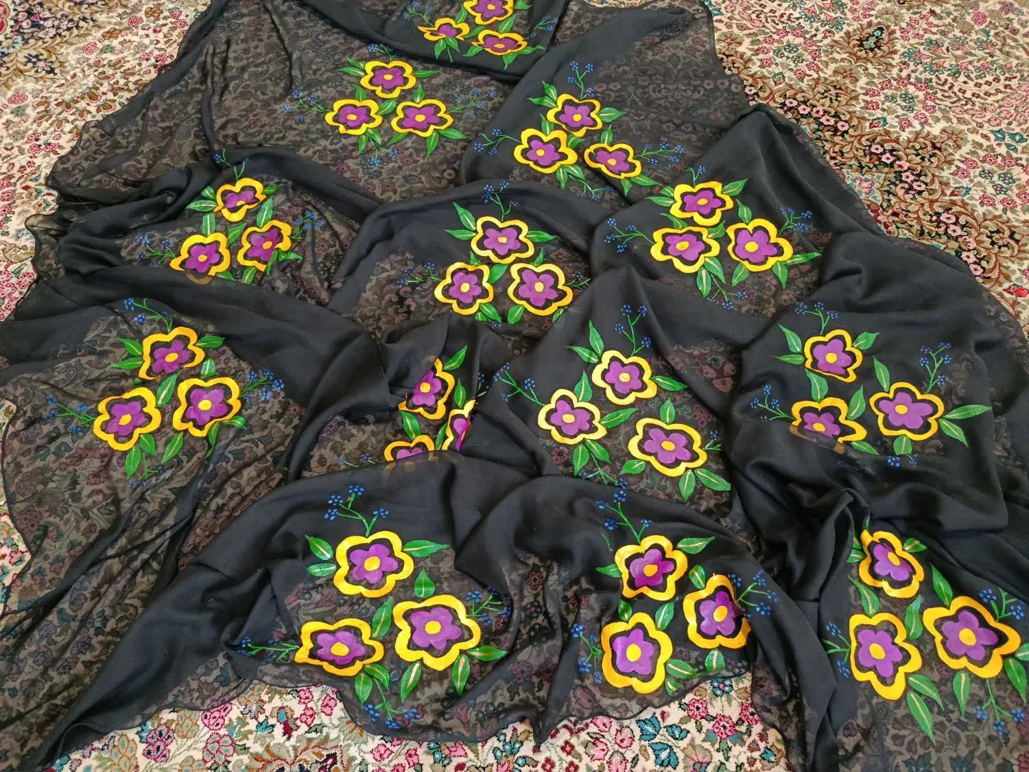 رنگ رو چادر و لباس|لباس|بندرعباس, |دیوار