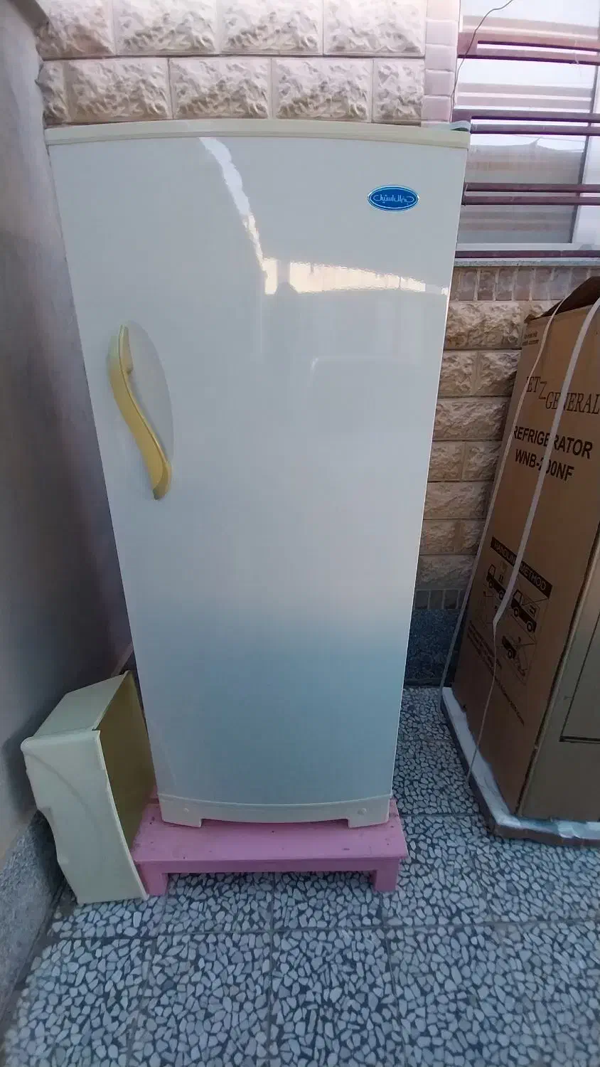 یخچال جنرال استیل در حد نو کم کار|یخچال و فریزر|لار, |دیوار