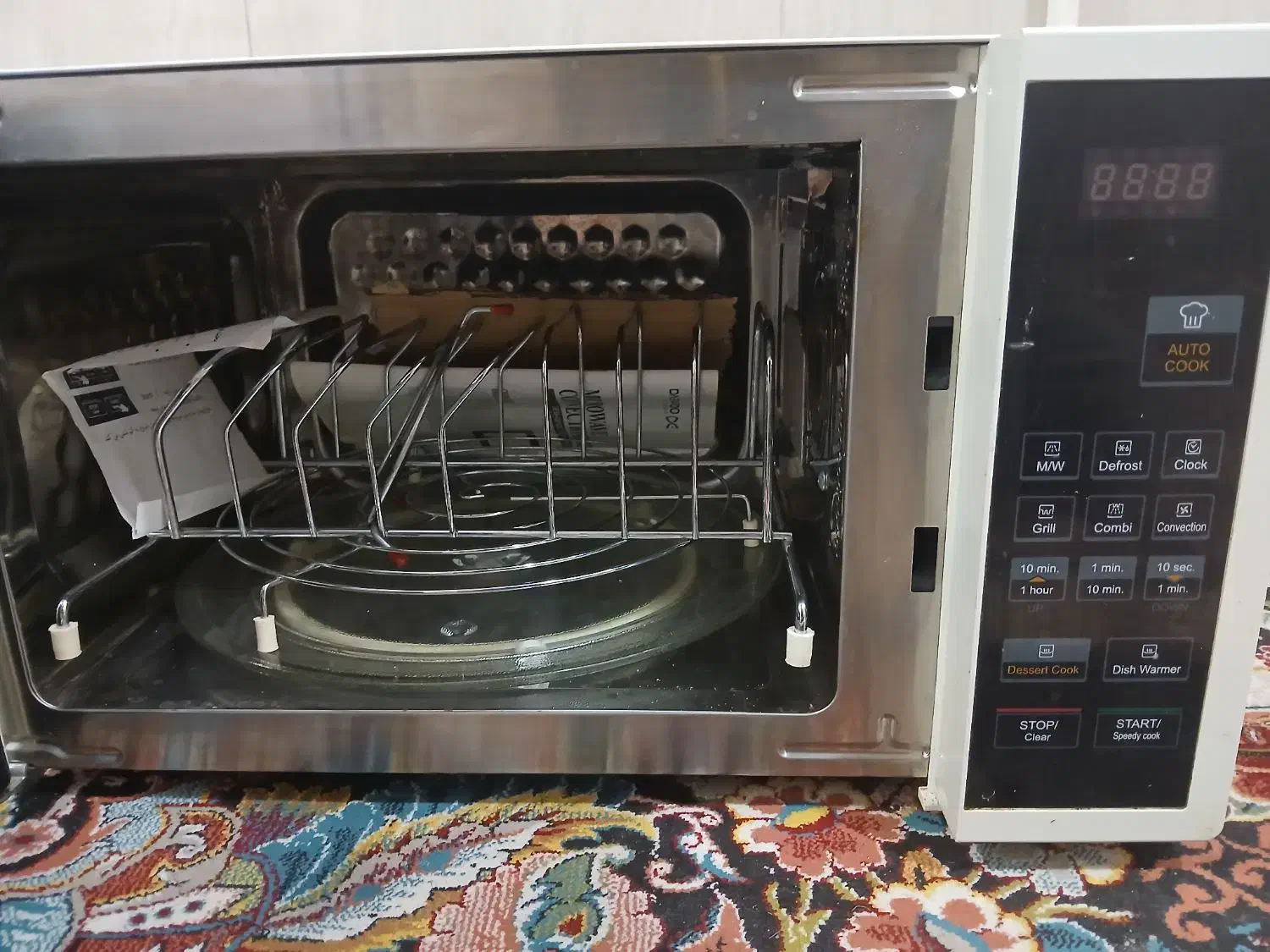 ماکروویو دوو 28 لیتر مدلDEM-281Q-W یا معاوضه با فر|اجاق گاز و لوازم برقی پختوپز|دزفول, |دیوار