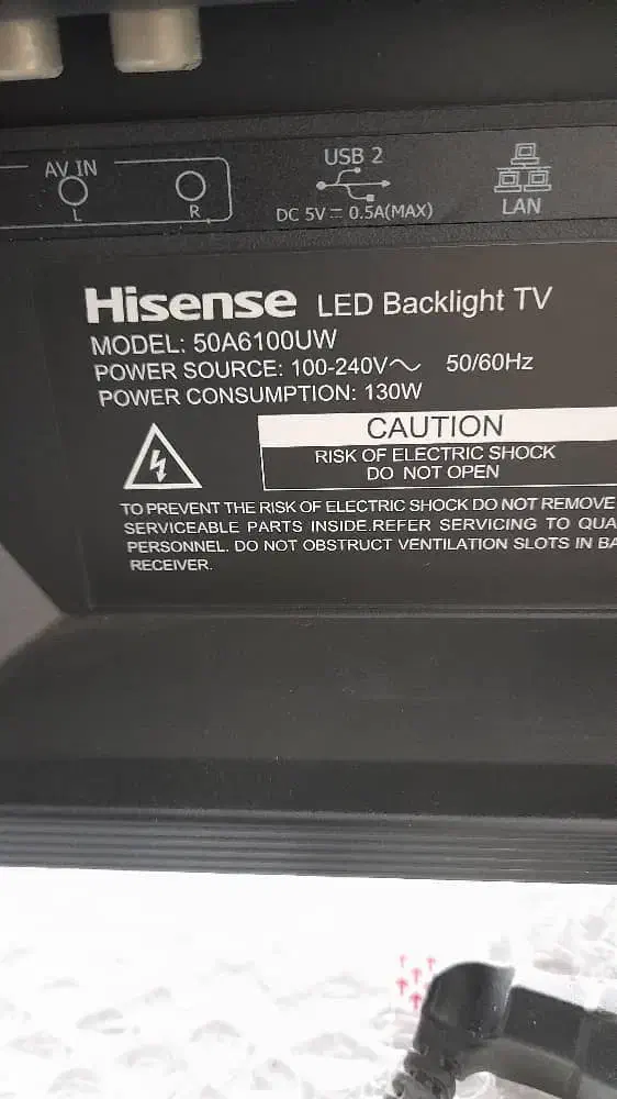 هاینسس ۵۰ اینچ 4k رسیور سرخود|تلویزیون و پروژکتور|کرج, شهرک صدف|دیوار