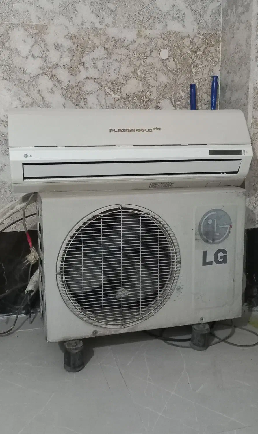 اسپیلت 12هزار سرد و گرم LG|کولر گازی و فن‌کوئل|صدرا-فارس, فاز ۱|دیوار