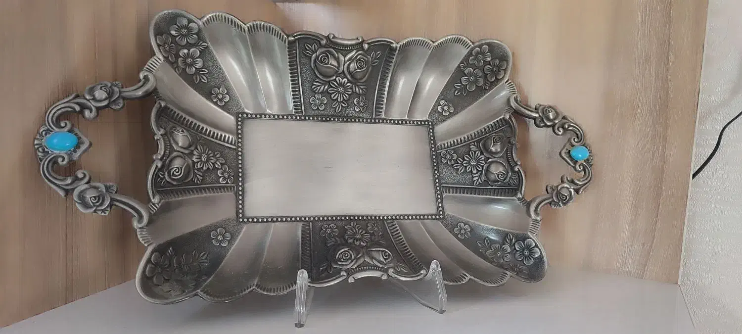 فروش فوری مجموعه کامل ظروف سنتی فیروزه‌کوب|ظروف سرو و پذیرایی|قم, پردیسان|دیوار