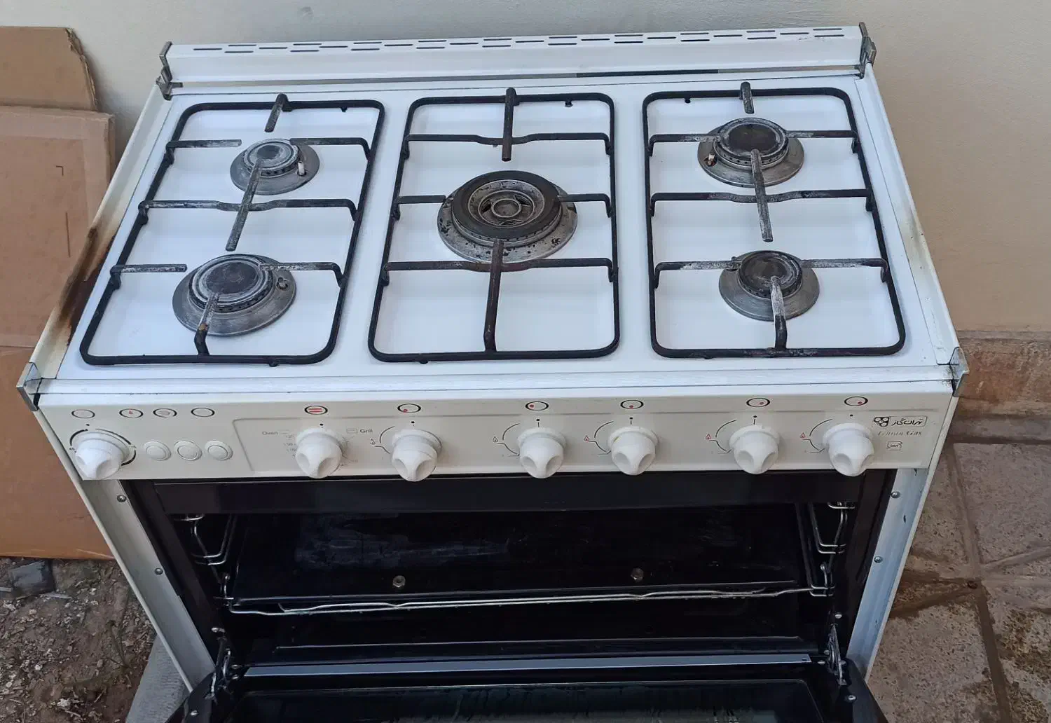 اجاق گاز ۵ شعله|اجاق گاز و لوازم برقی پختوپز|مبارکه, |دیوار