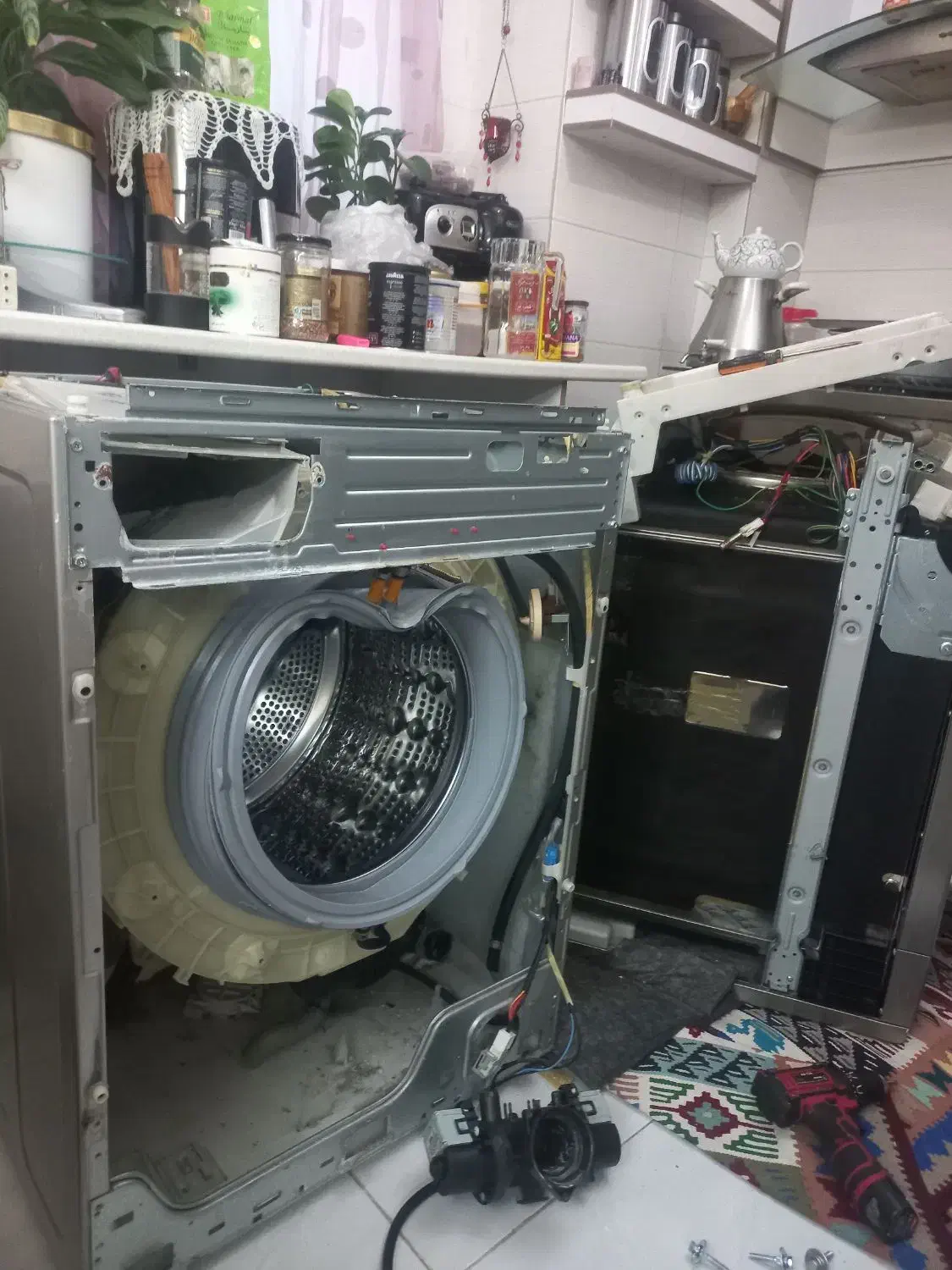 تعمیرلباسشویی ظرفشویی یخچال اسپرسوساز خانگی صنعتی|خدمات پیشه و مهارت|قرچک, باقرآباد|دیوار