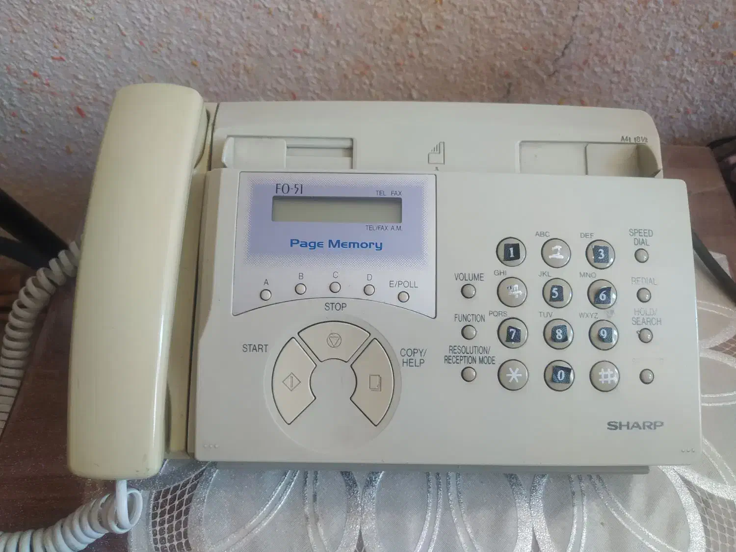 فکس تلفن کاملا سالم|تلفن رومیزی|صدرا-فارس, فاز ۱|دیوار