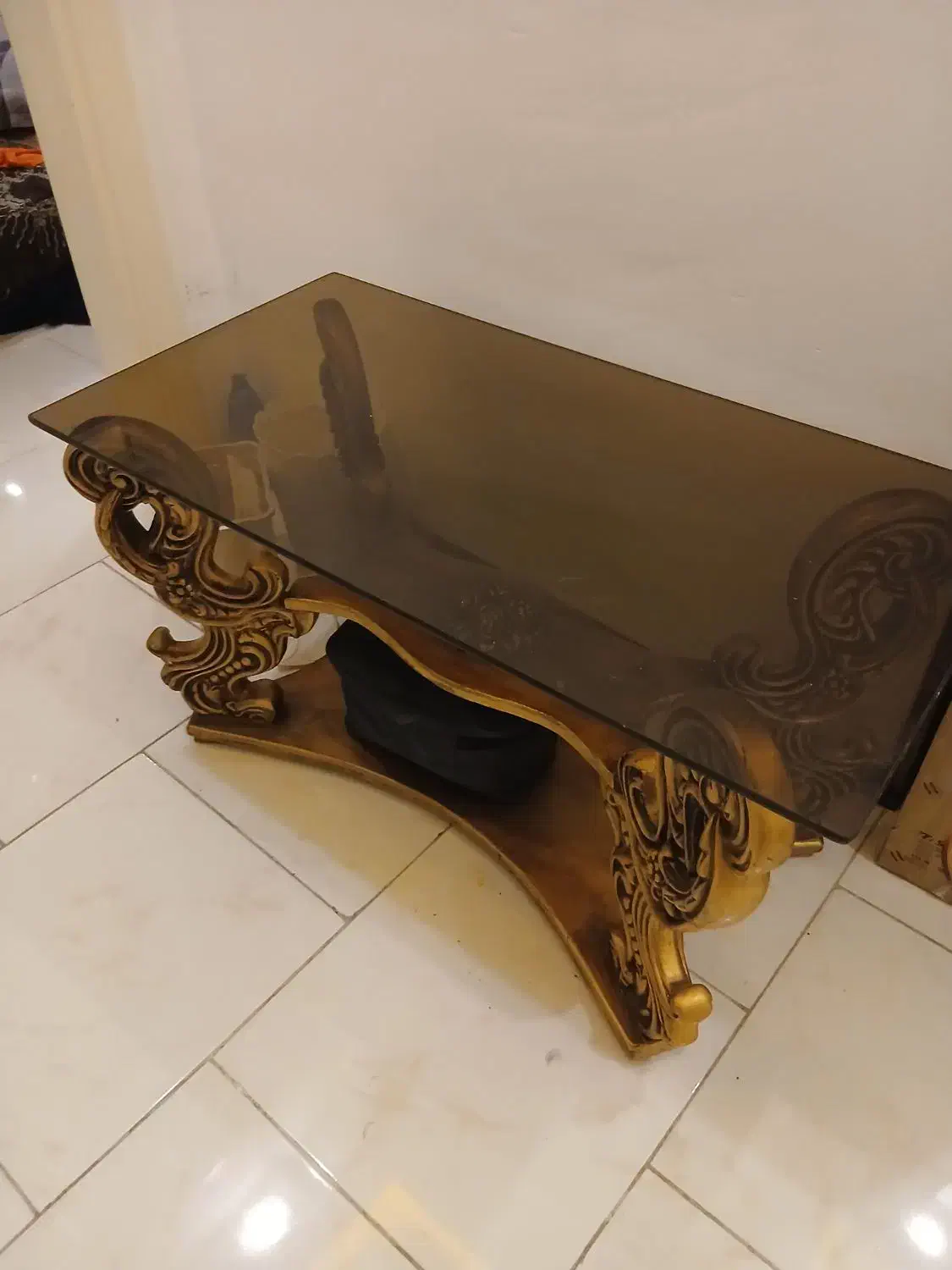 میز جلوی مبل شیشه ایی|مبلمان خانگی و میز عسلی|پردیس, فاز ۱۱|دیوار