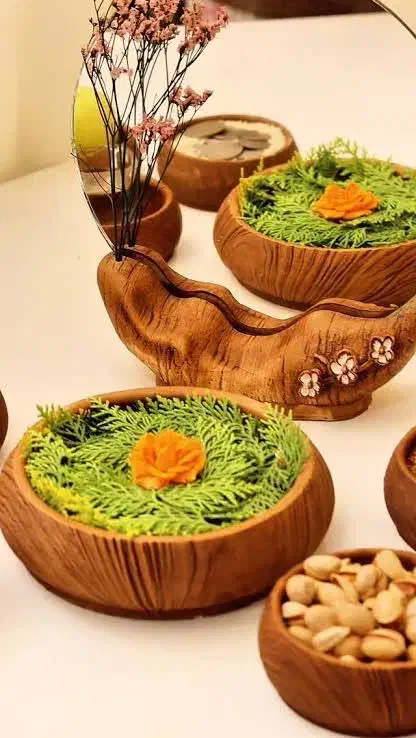 بیس خام هفت سین طرح چوب جدید برای ۱۴۰۵|صنایع دستی و سایر لوازم تزئینی|اهرم, |دیوار