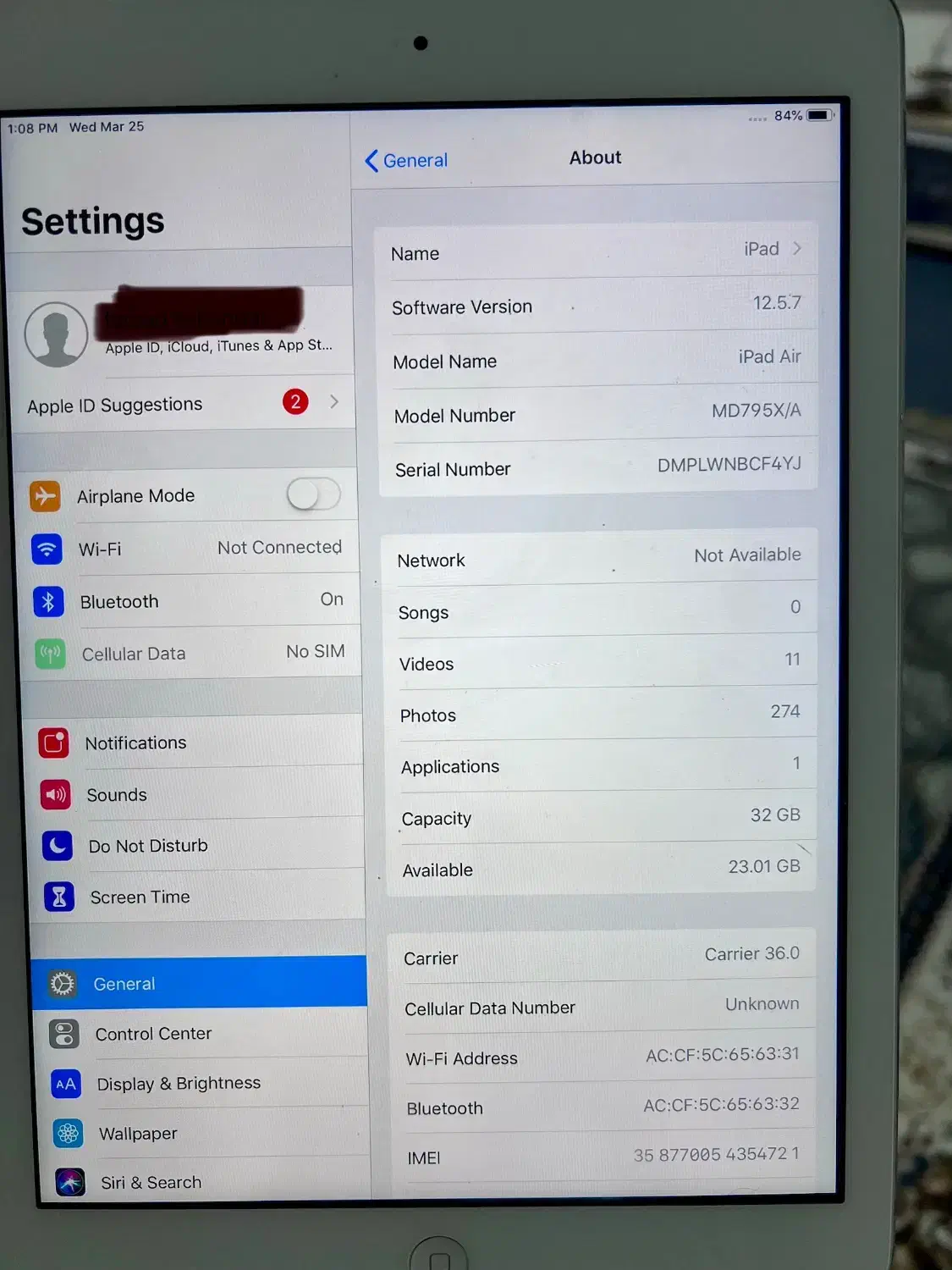 iPad Air|تبلت|قشم, |دیوار