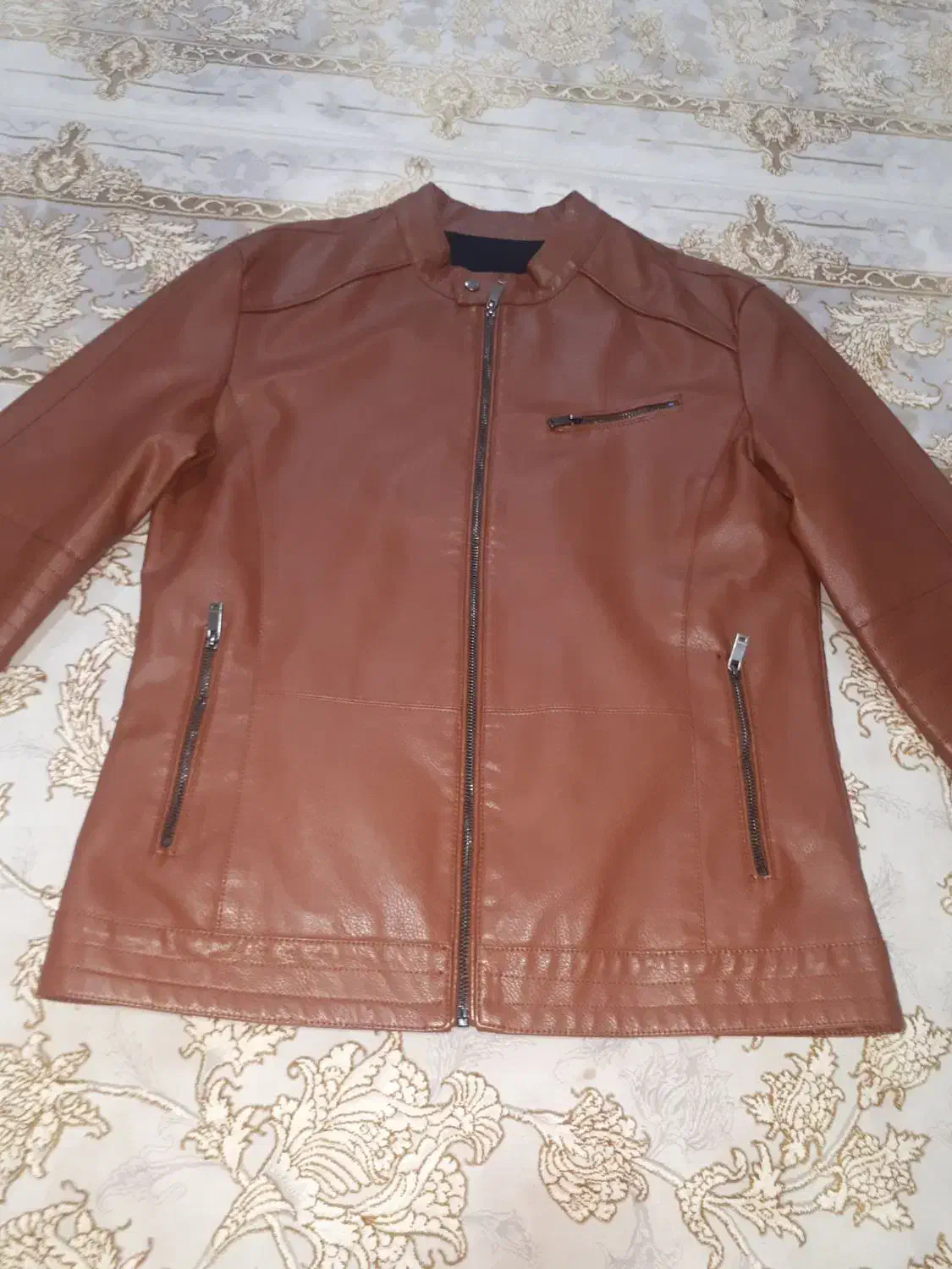 کاپشن چرم اصل نونو|لباس|خمام, |دیوار