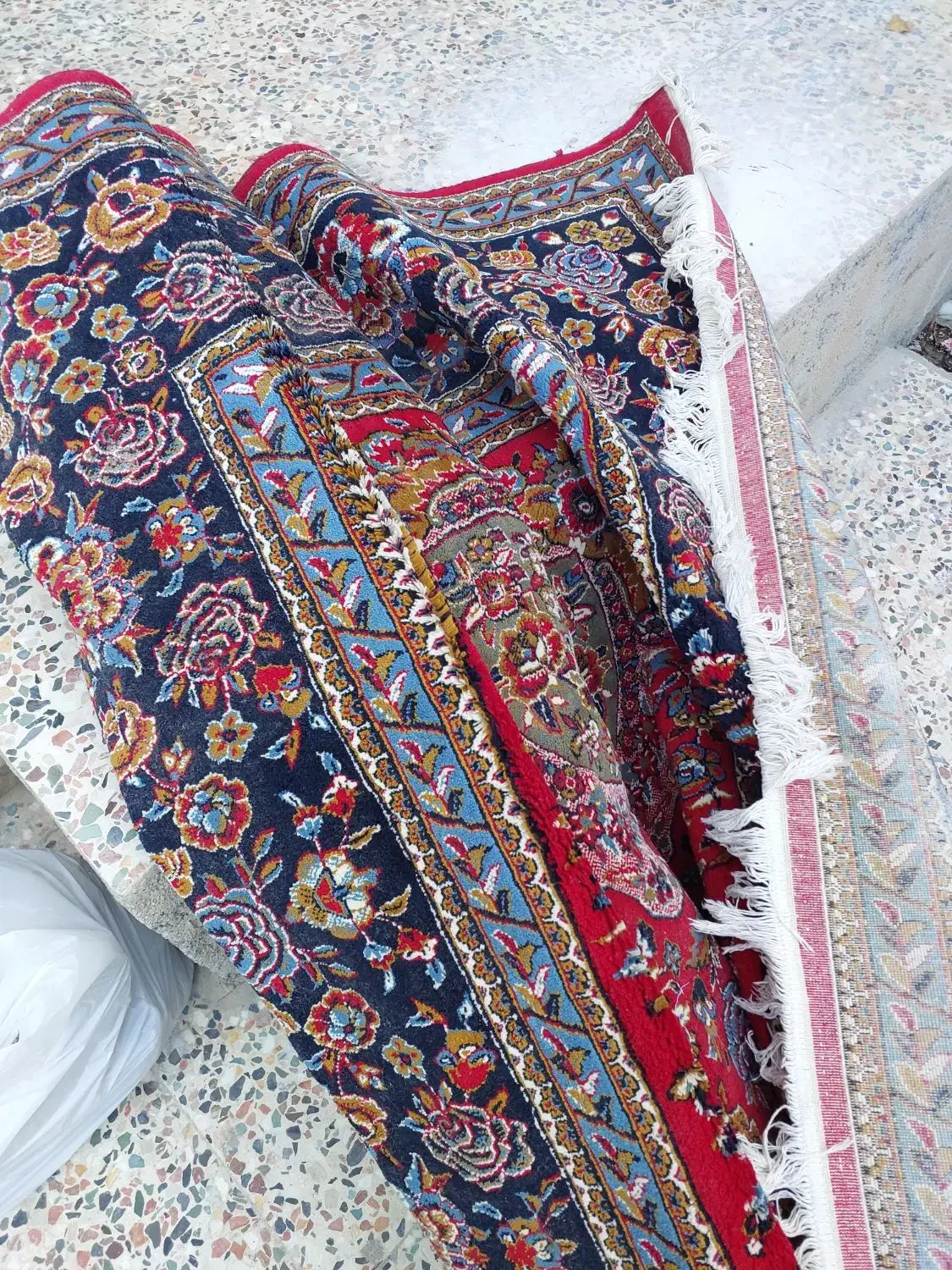 قالی ۱۲متری درجه۱|فرش|بندر کنگان, |دیوار