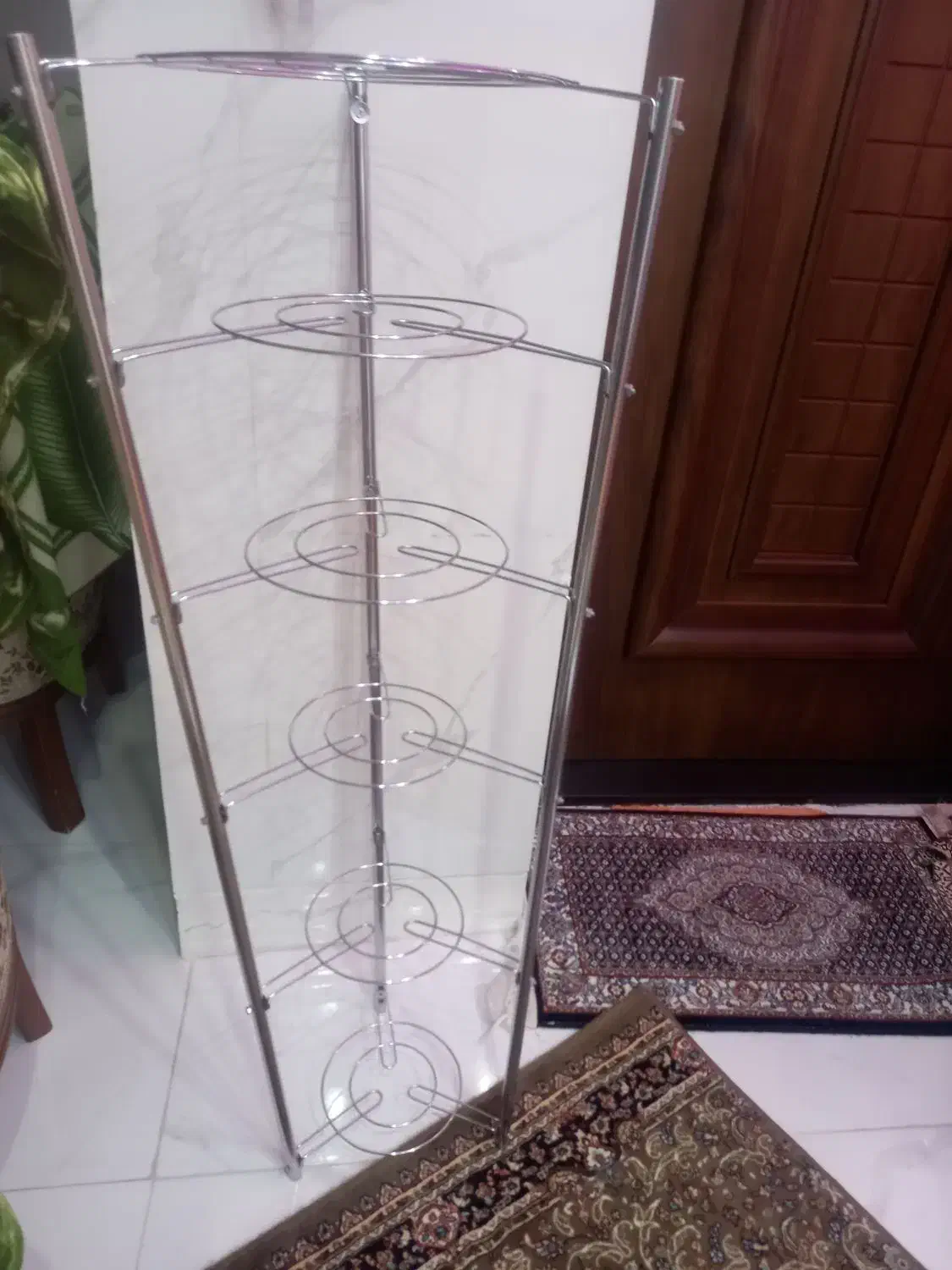 استندقابلمه فلزی ۶طبقه|آبچکان و نظمدهنده ظروف|سلماس, |دیوار