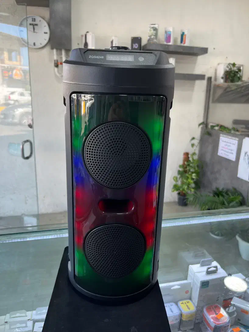 اسپیکر شارژی بلوتوثی قابل حمل مدل ZQS4248|سیستم صوتی خانگی|تنکابن, |دیوار