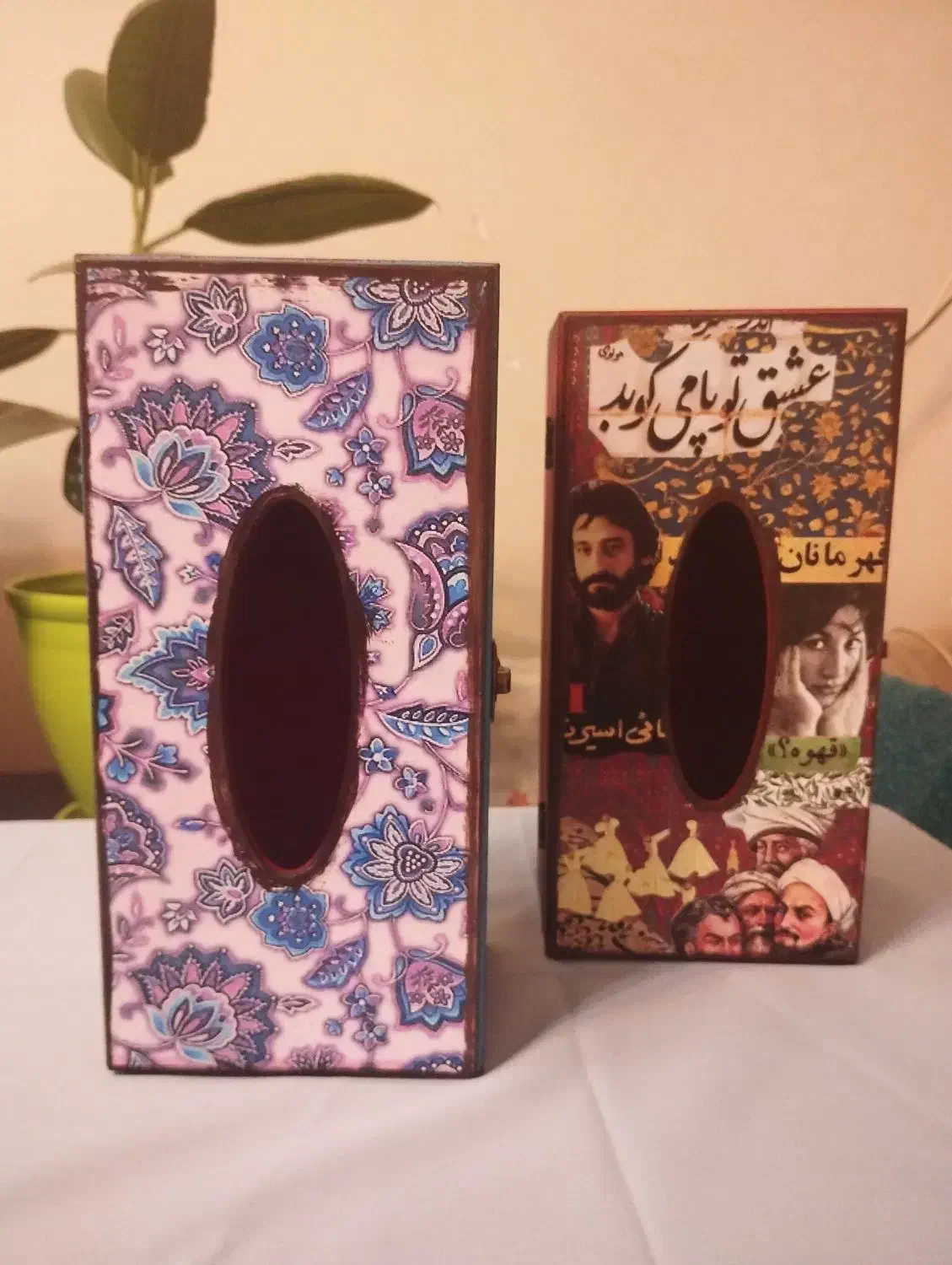 باکس و جعبه دستمال کاغذی|مجسمه، تندیس، ماکت|تهران, مخصوص|دیوار