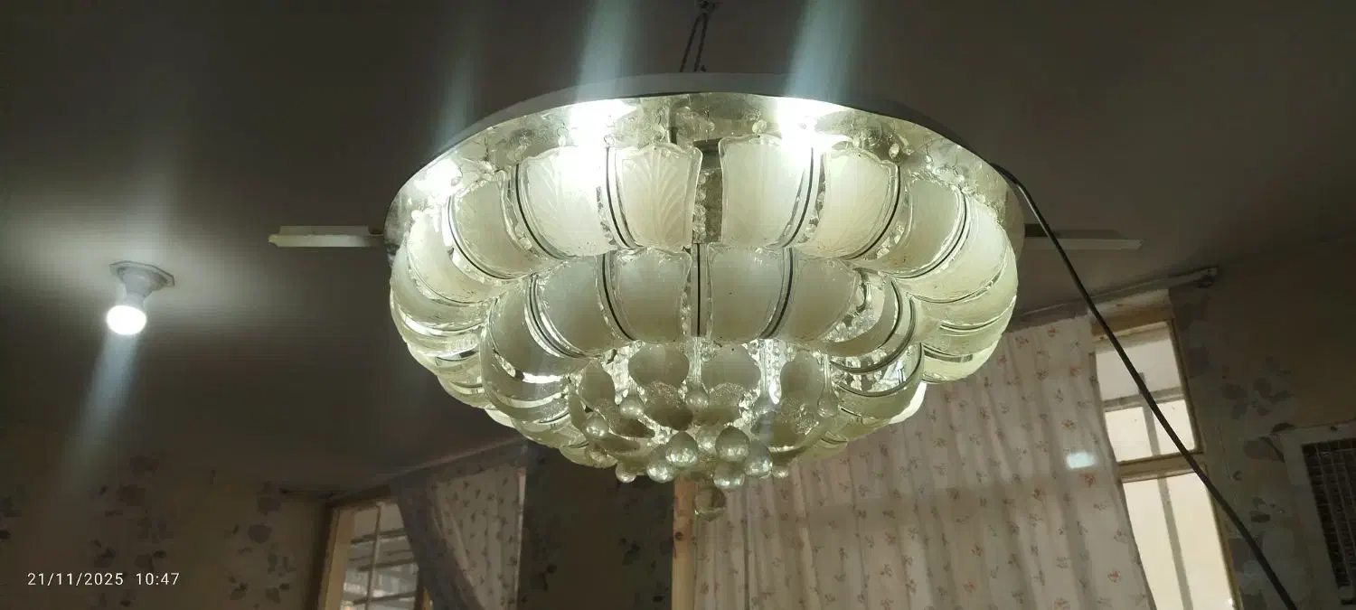 لوستر|لوستر و چراغ آویز|شهرکرد, |دیوار