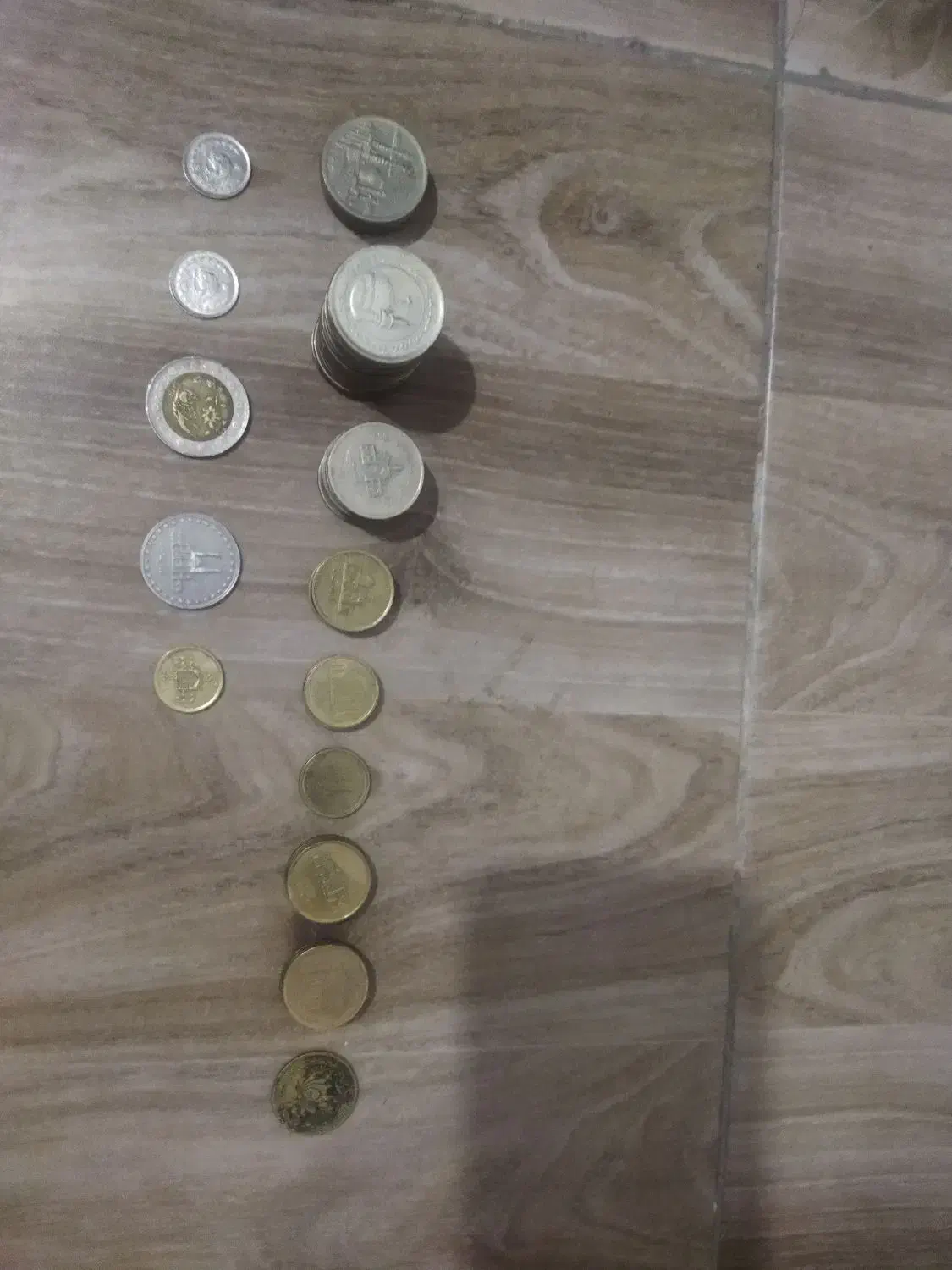 سکه ی قدیمی زمان شاه وانقلاب|کلکسیون سکه، تمبر، اسکناس|چهاردانگه (تهران), |دیوار