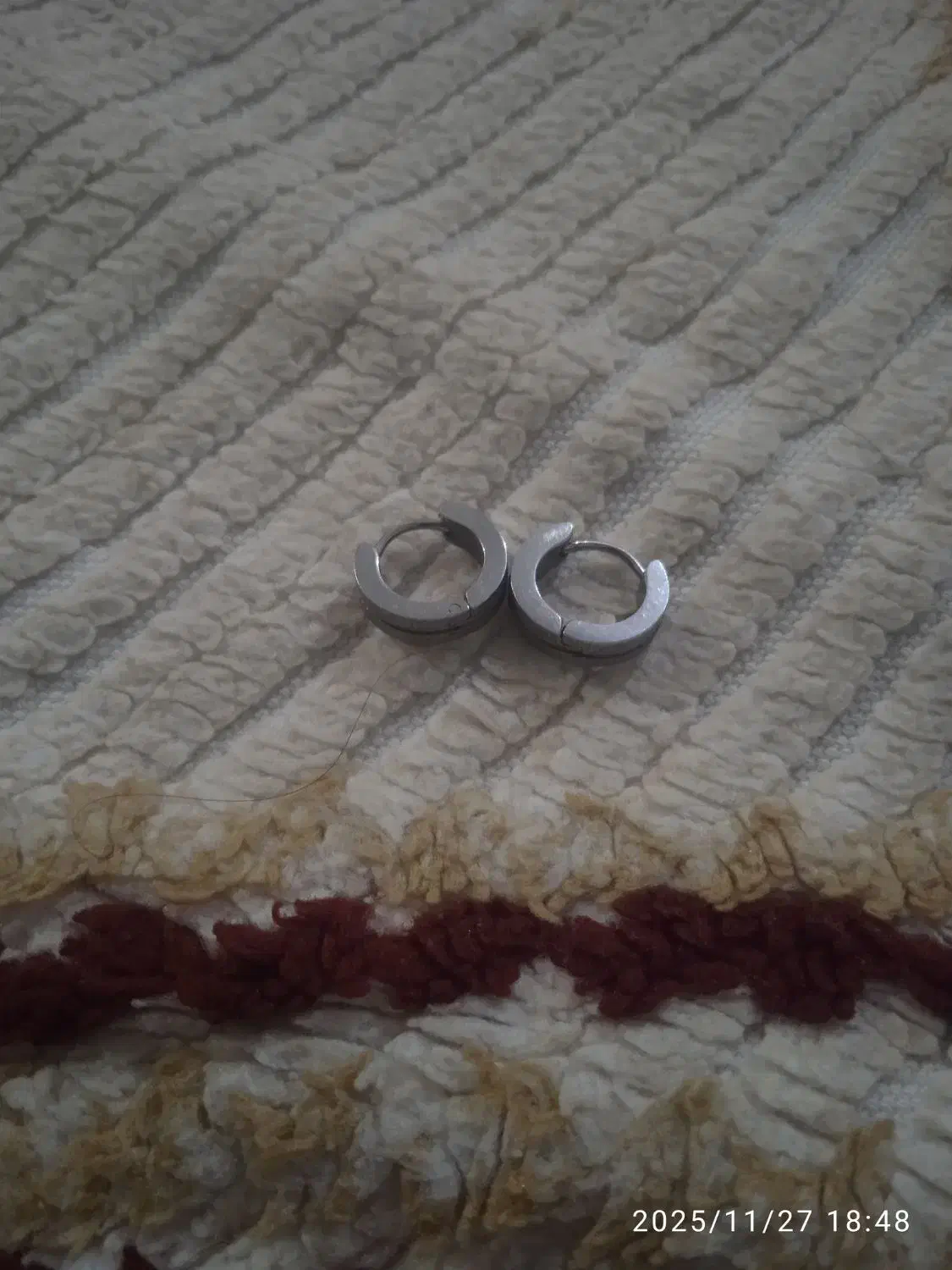 گوشواره استیل زیبا برای نوزاد و کودکان|بدلیجات|خمین, |دیوار