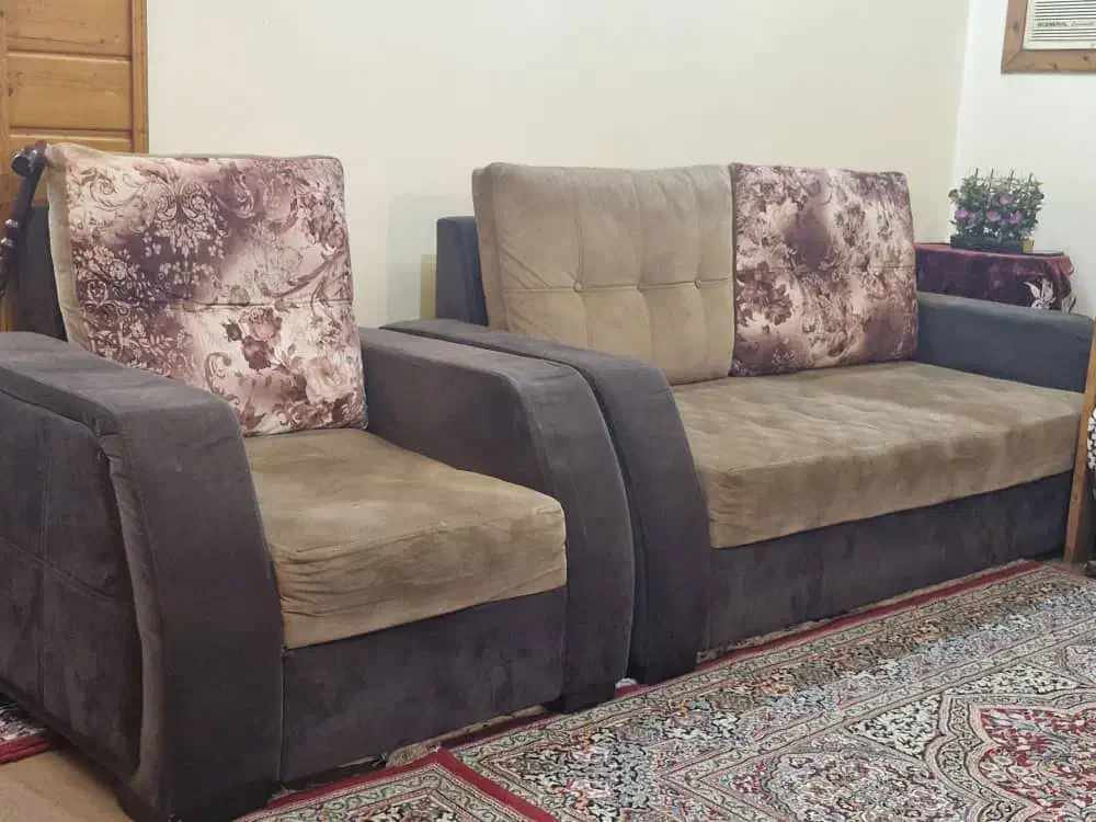 مبلمان راحتی ۷ نفره|مبلمان خانگی و میز عسلی|رویان, |دیوار