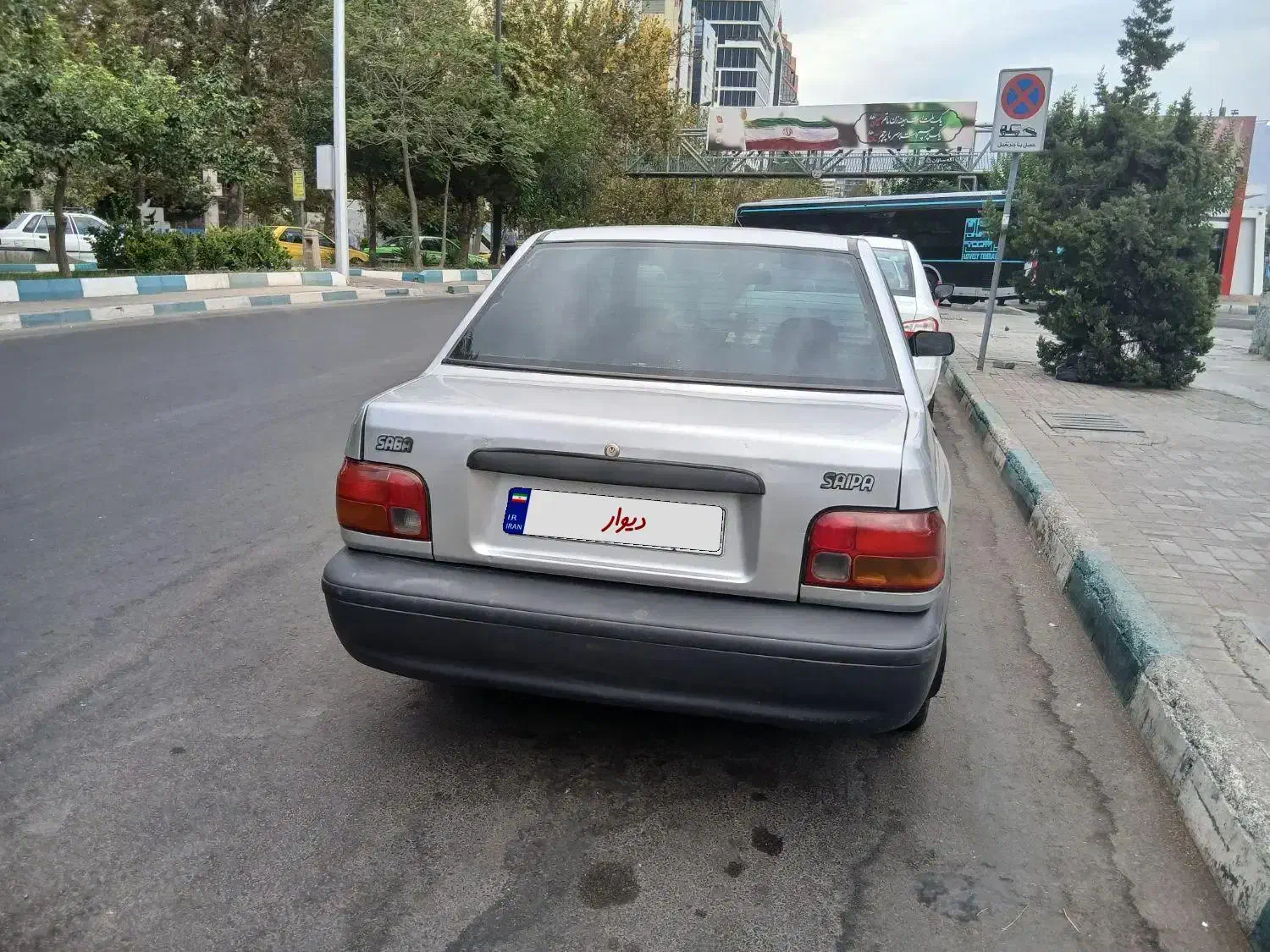 پراید نقره ای متالیک مدل ۸۵|خودرو سواری و وانت|تهران, فردوسی|دیوار