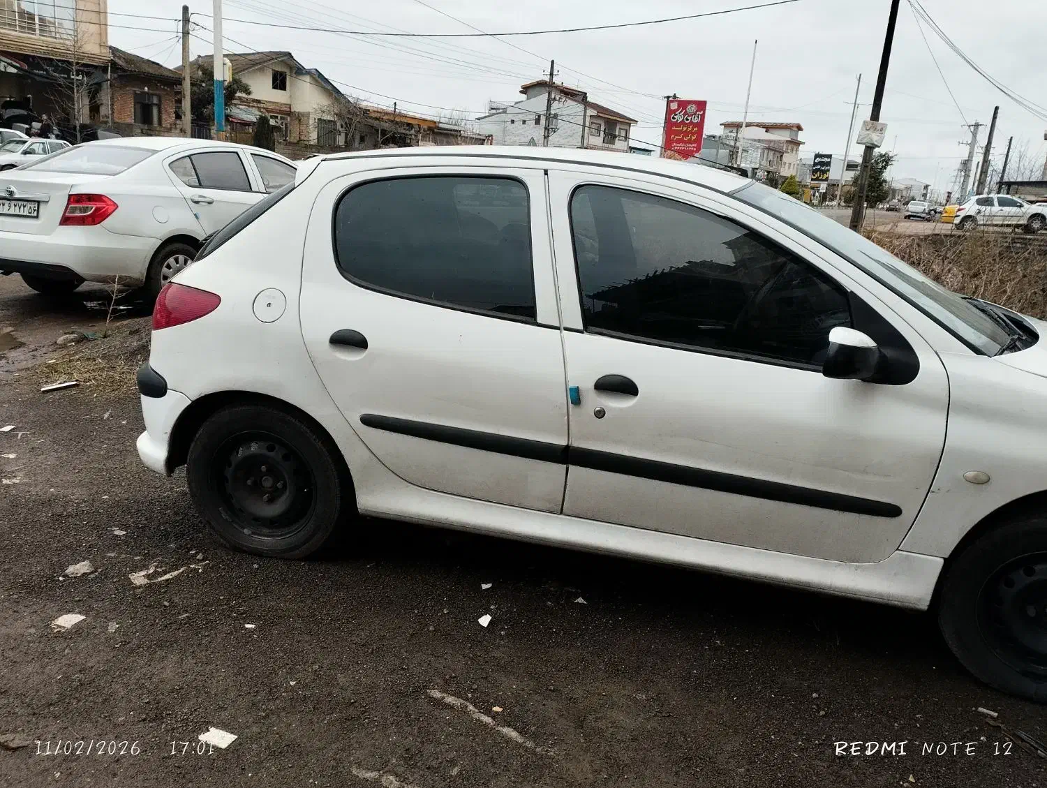 206 مدل 1381|خودرو سواری و وانت|املش, |دیوار