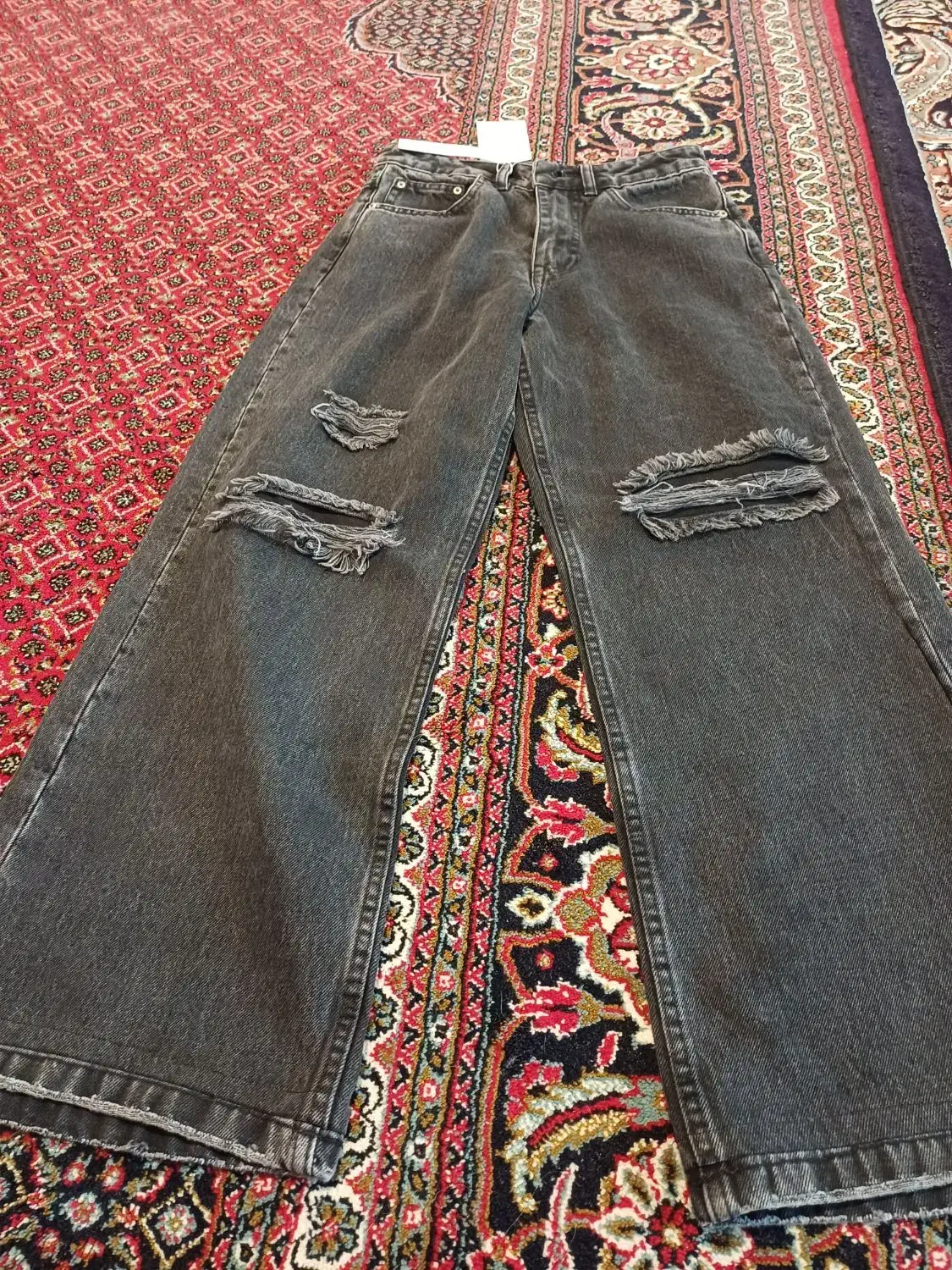 شلوار بگ قد ۹۰ سایز ۳۶نونو اصلا استفاده نشده|لباس|اراک, |دیوار