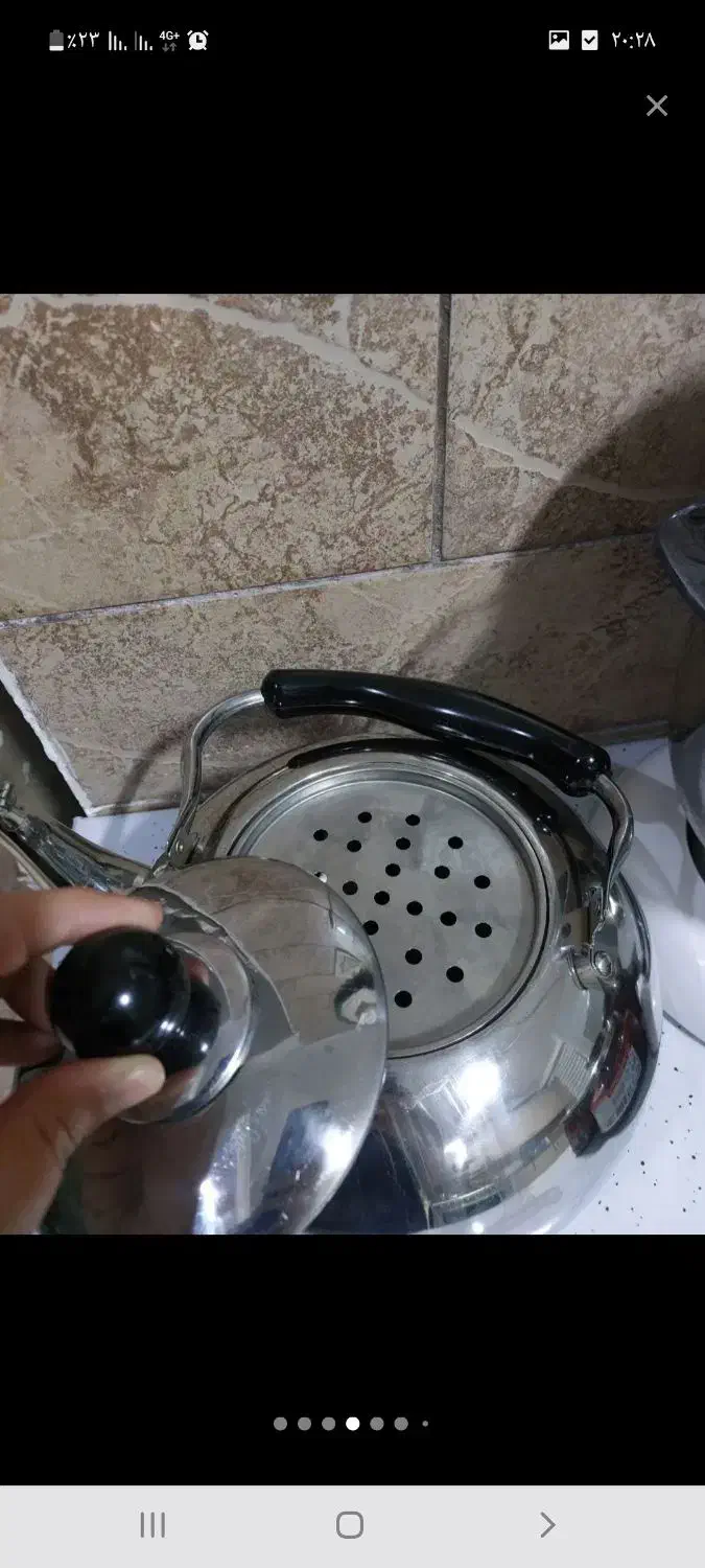 کتری قوری استیل|قوری، کتری، قهوهساز دستی|تهران, جنتآباد شمالی|دیوار