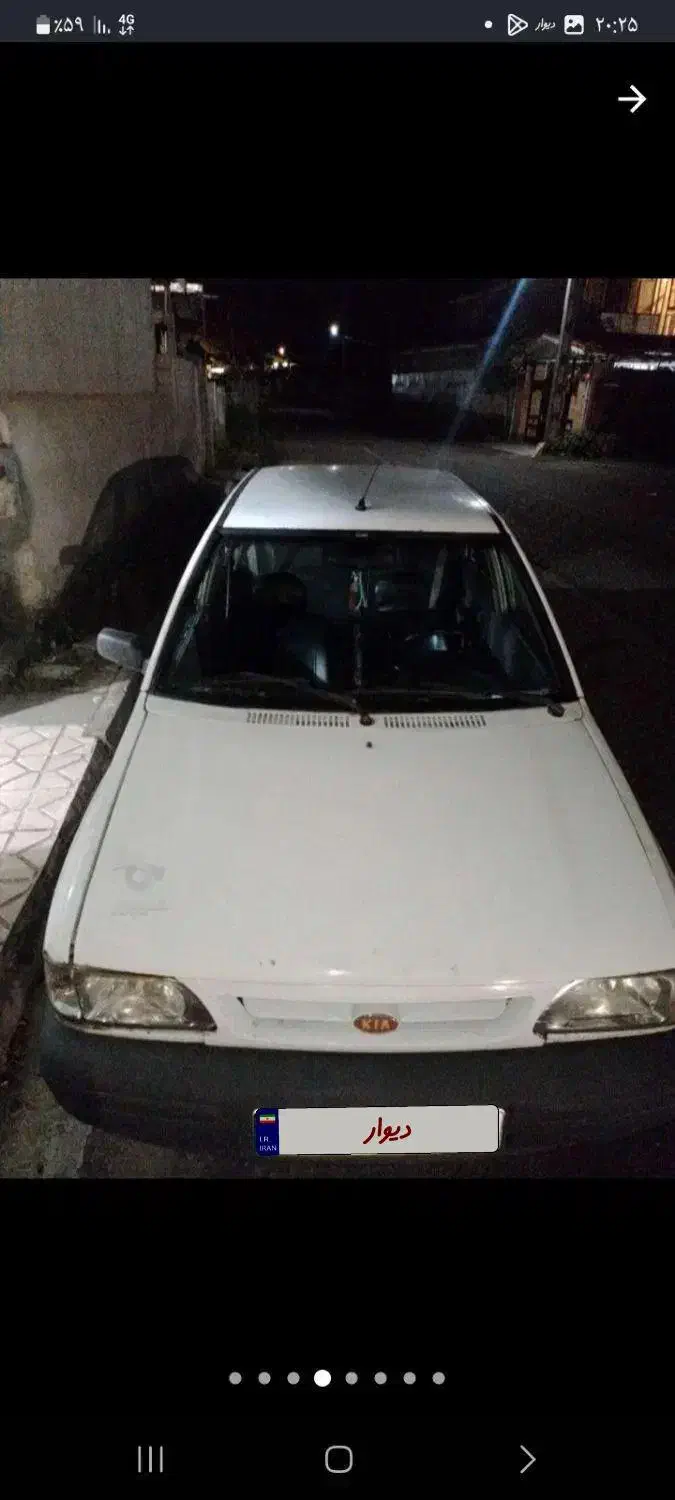 پراید۸۱ بنزینی شاسی سالم|خودرو سواری و وانت|لیسار, |دیوار