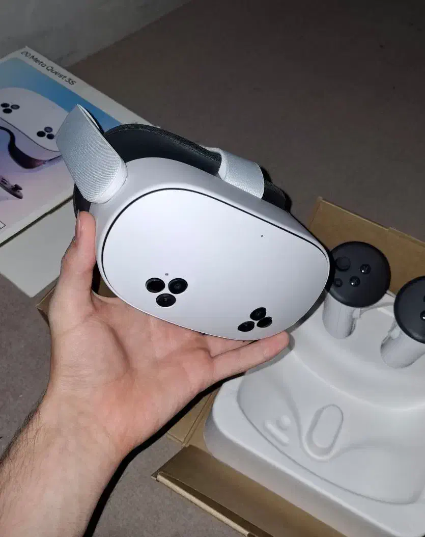 عینک واقعیت مجازی متا کوئست تری اس meta quest 3S|کنسول، بازی ویدئویی و آنلاین|قم, سراجه (۱۵ خرداد)|دیوار
