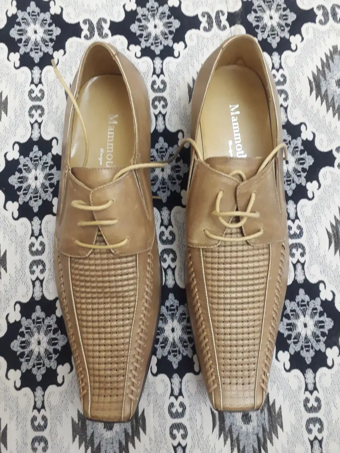 کفش چرمی برندmammotheesایتالیا یی اصل|کیف، کفش، کمربند|قرچک, شهرک طلائیه|دیوار