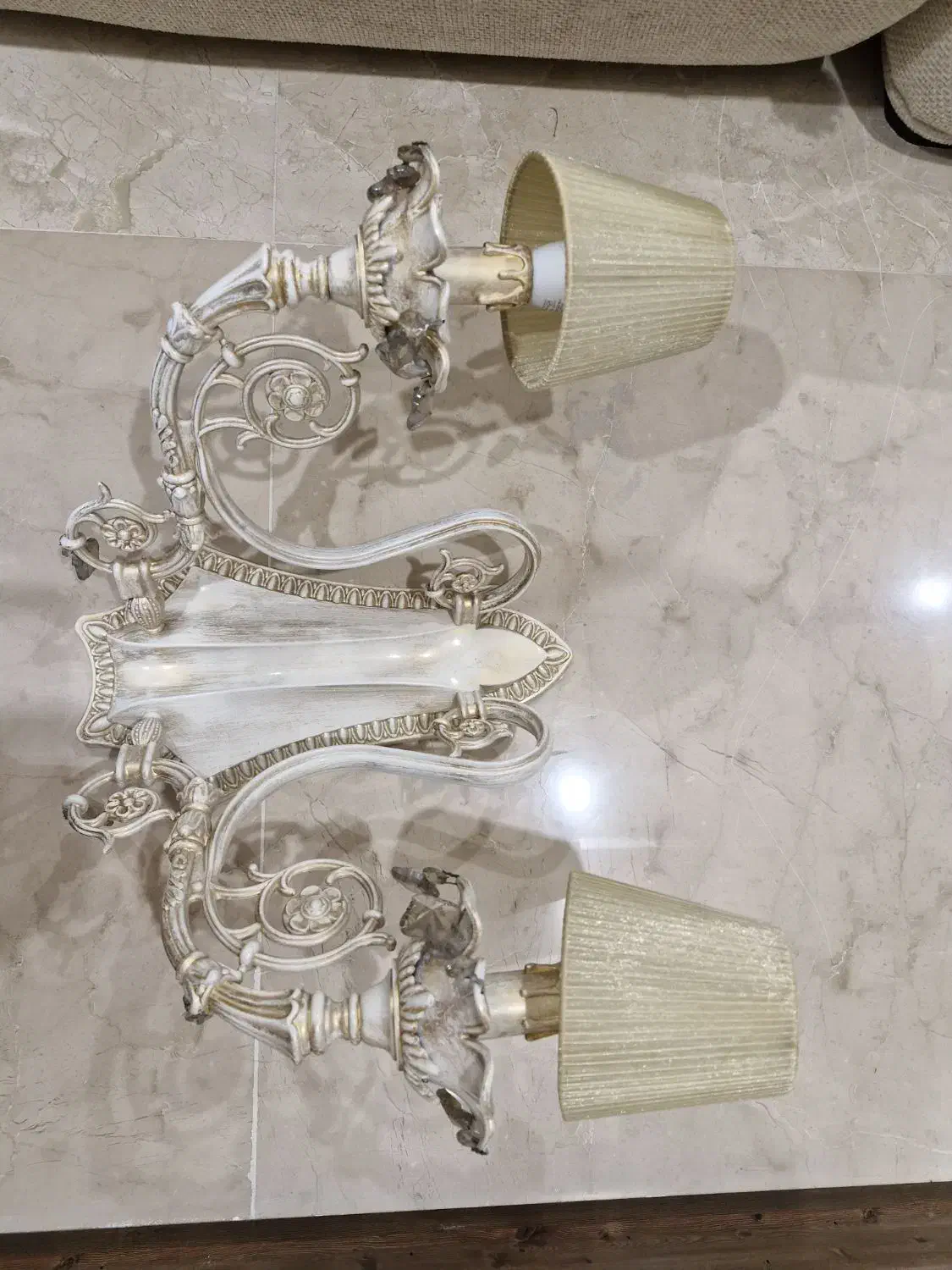 دیواری کوب دو شاخه|لوستر و چراغ آویز|تهران, ائمه اطهار|دیوار