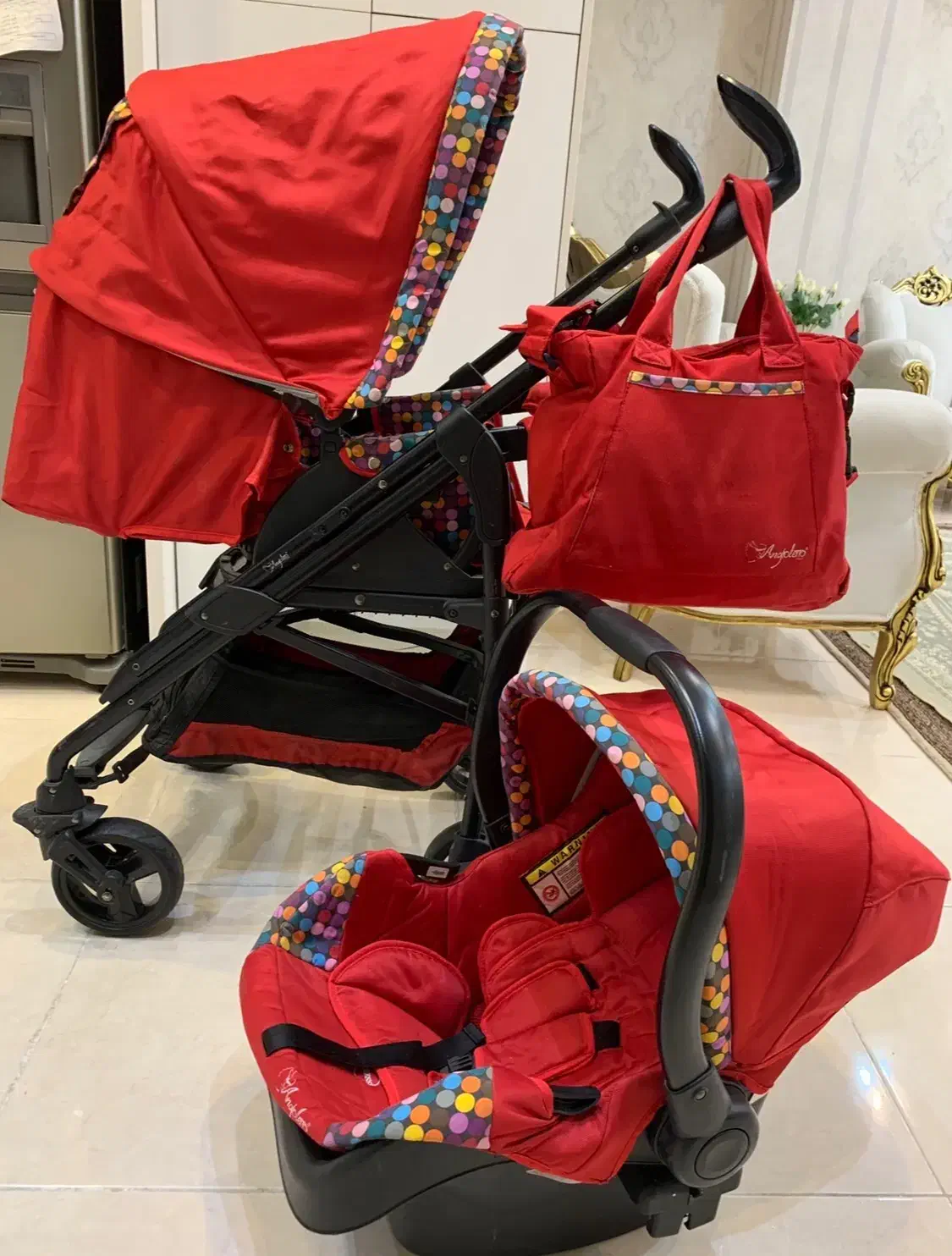 کالسکه و کریر و کیف نوزاد|کالسکه و لوازم جانبی|تبریز, |دیوار