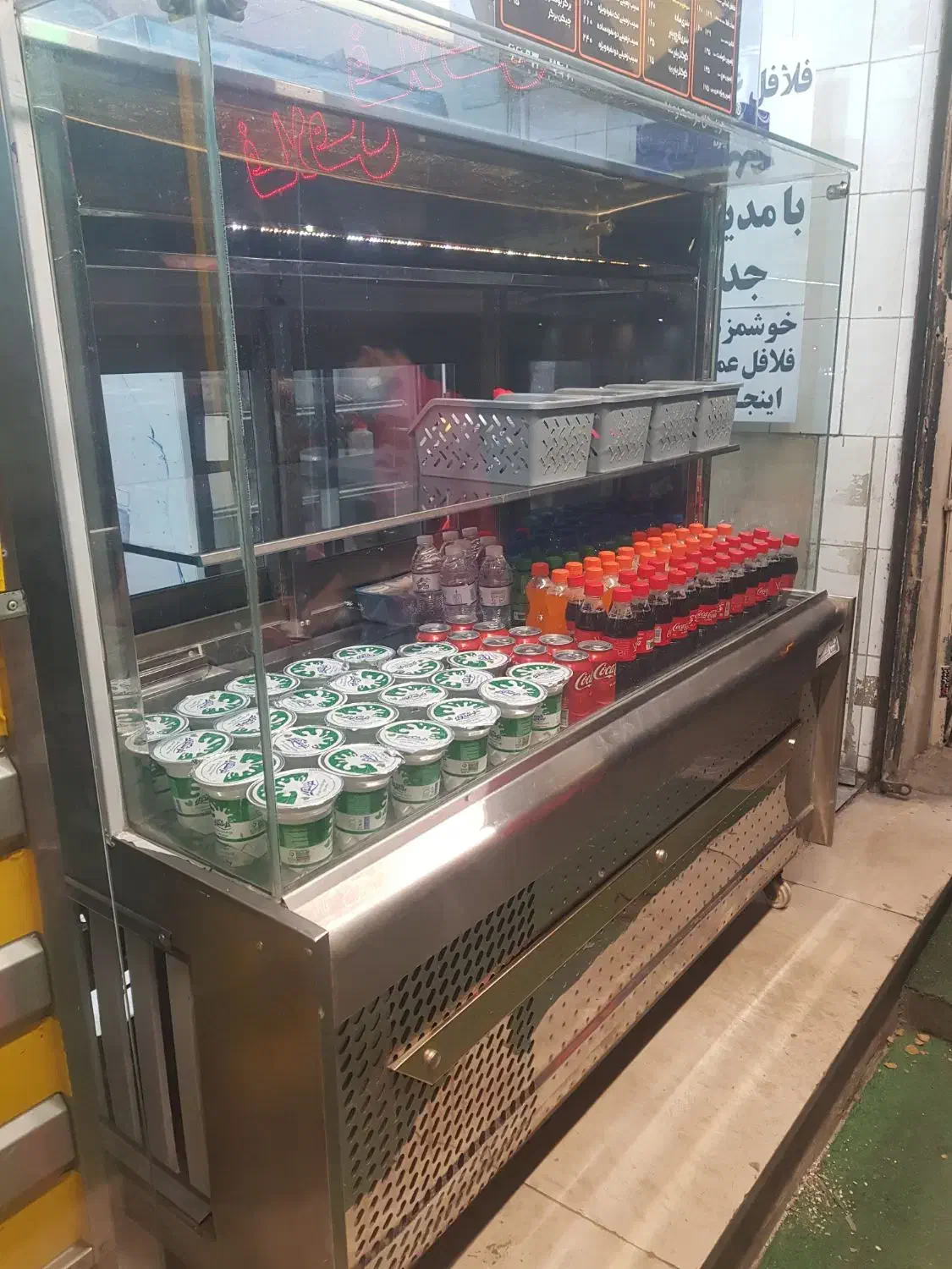 یخچال ویترین مکعبی|یخچال و فریزر|تهران, شهرآرا|دیوار