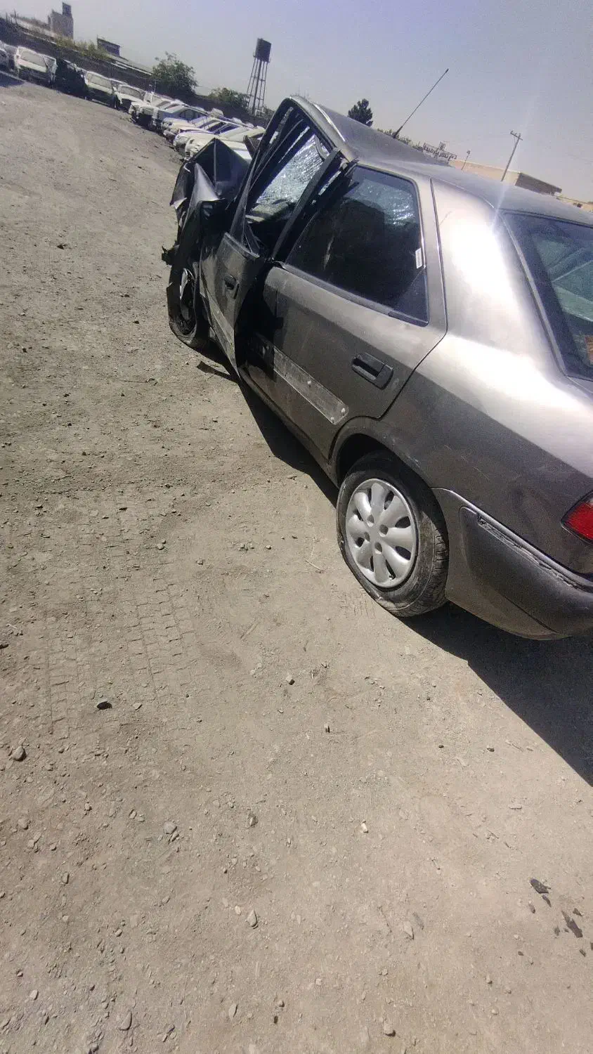 زانتیا ۲۰۰۰ تصادفی|خودرو سواری و وانت|مشهد, چاهشک|دیوار