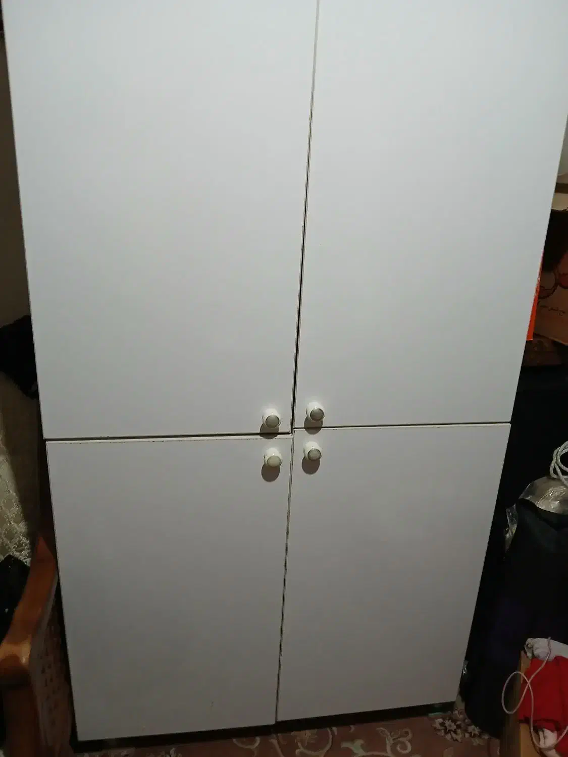 کمد ام دی اف ۲در۱۹۰ رنگ سفید|جاکفشی، کمد، دراور|ری, شهید غیوری (ابن باویه)|دیوار