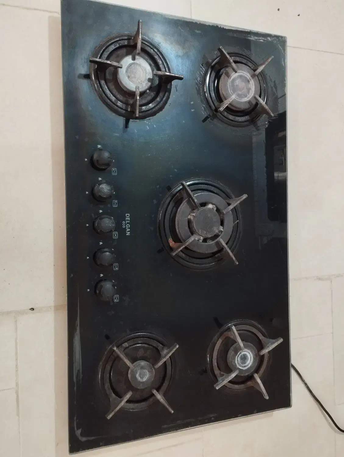 گاز صفحه ای ۵شعله سالم|اجاق گاز و لوازم برقی پختوپز|گرگان, |دیوار