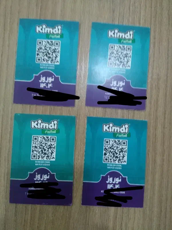 ۴ عدد کارت نوروز ۲۰۲۵ کیمدی|کلکسیون و سرگرمی|ری, شهادت|دیوار