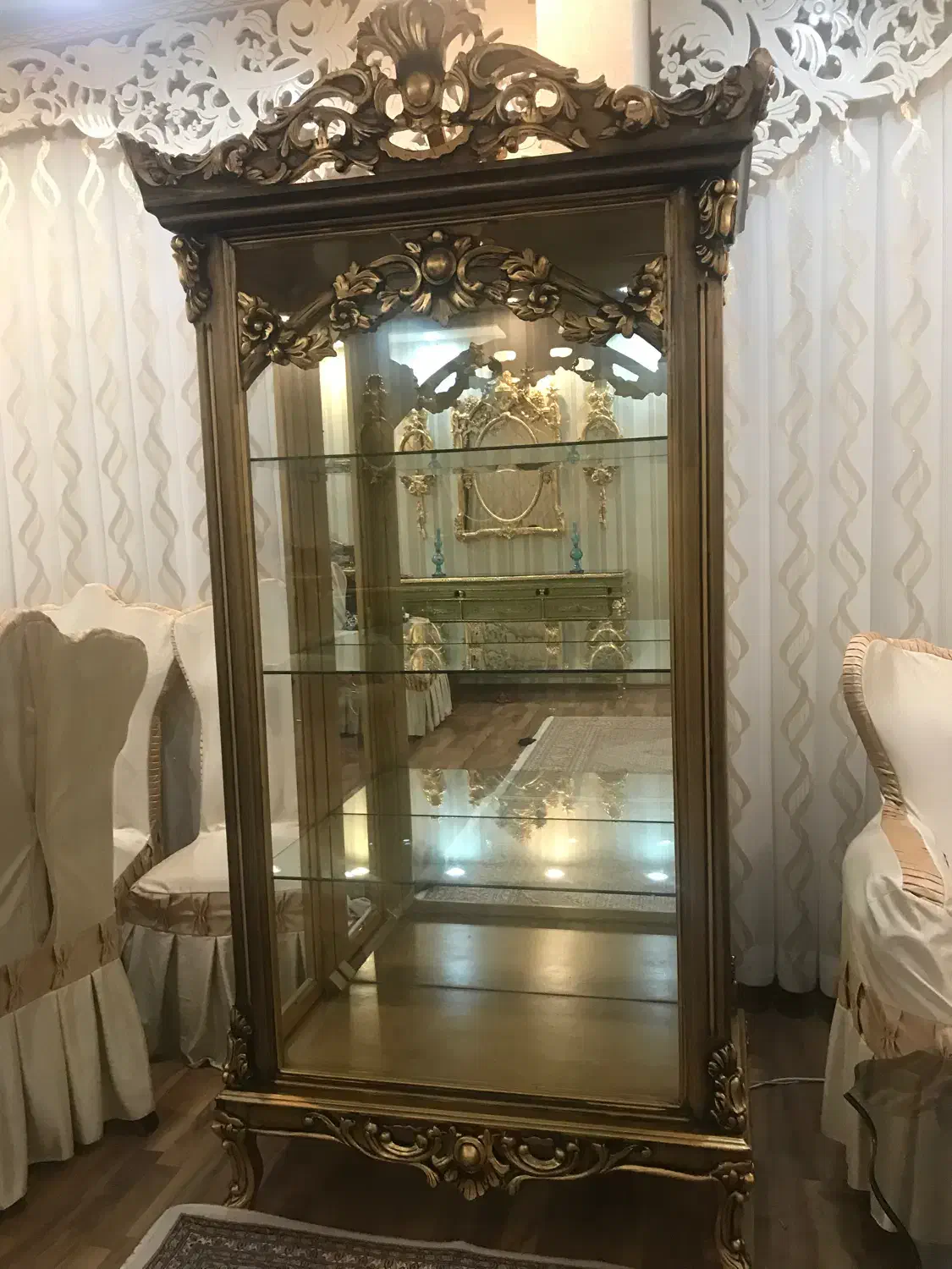 بوفه|بوفه، ویترین، کنسول|قره ضیاالدین, |دیوار