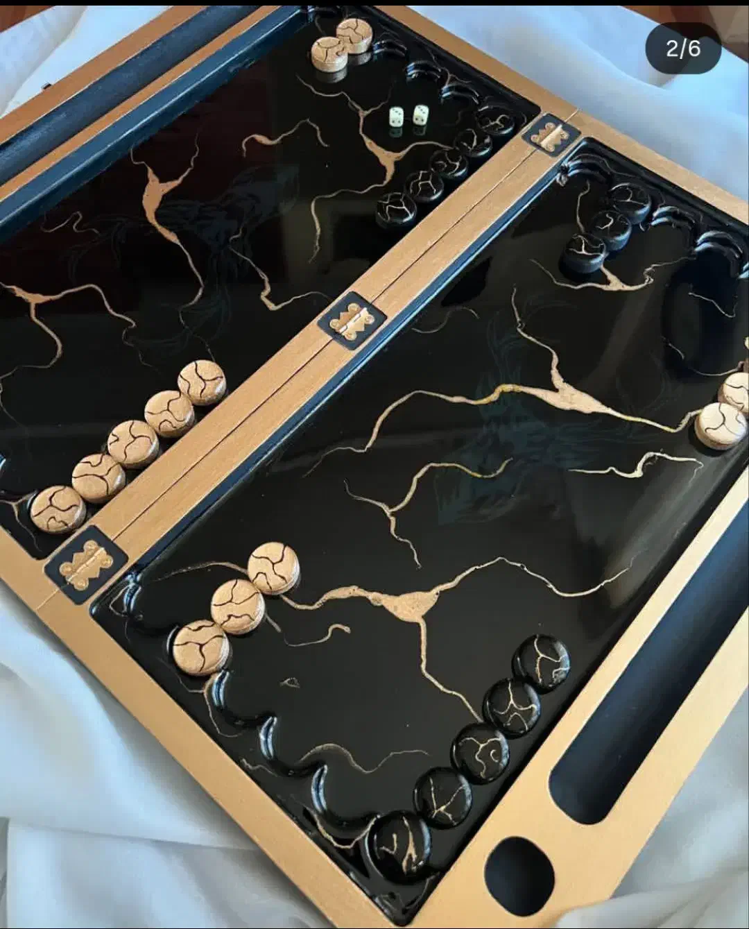 تخته نرد رزینی|کلکسیون و سرگرمی|مهاباد (آذربایجان غربی), |دیوار