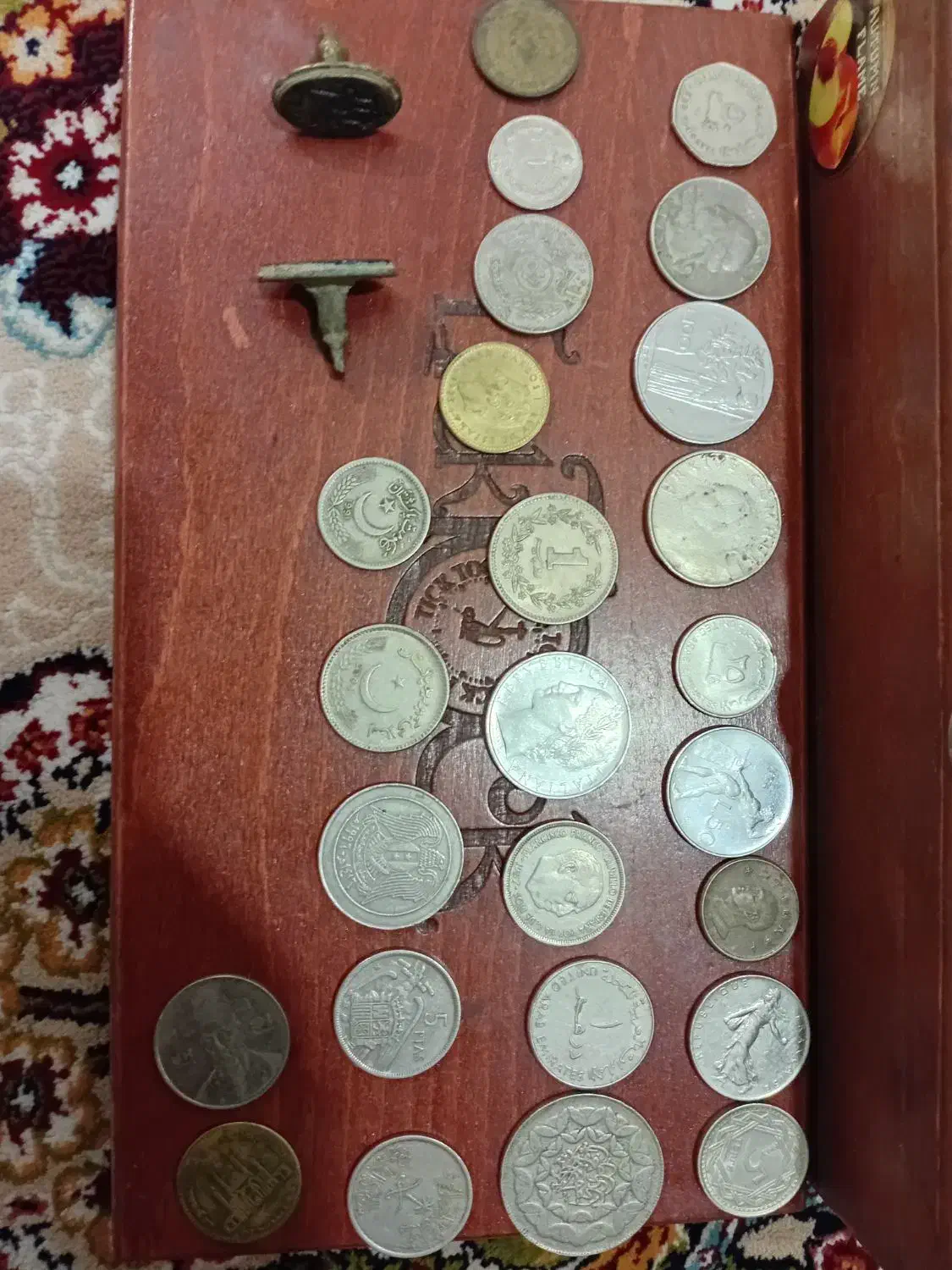 سکه قدیمی|کلکسیون سکه، تمبر، اسکناس|گلپایگان, |دیوار