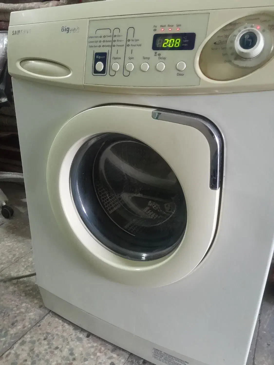 لباسشویی تمام اتوماتیک ۹ کیلویی سامسونگ اصل کره|ماشین لباسشویی و خشککن لباس|قم, شهرک امام حسن|دیوار