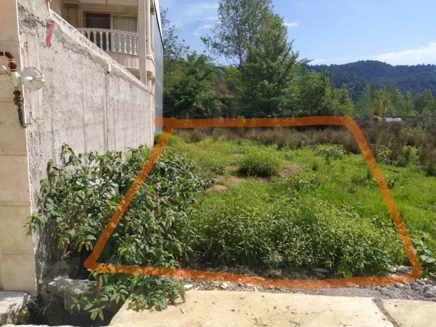 فروش زمین مسکونی با جواز در روستای مبارک آباد|فروش زمین و ملک کلنگی|احمدسرگوراب, |دیوار