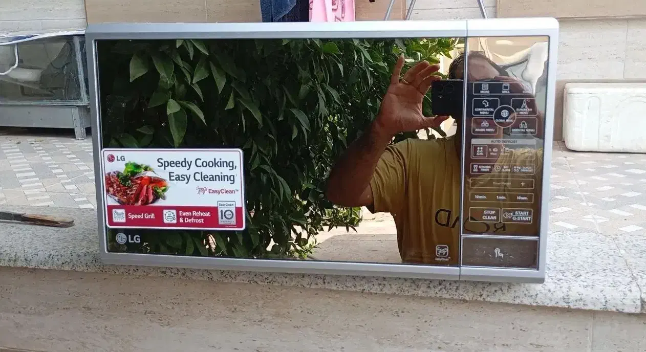 ماکروویو LG|اجاق گاز و لوازم برقی پخت‌وپز|کازرون, |دیوار