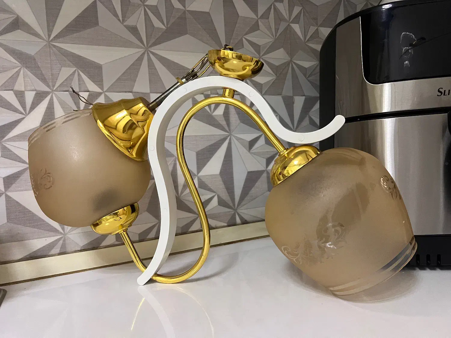 لوستر دوشاخه|لوستر و چراغ آویز|تهران, یاخجی آباد|دیوار