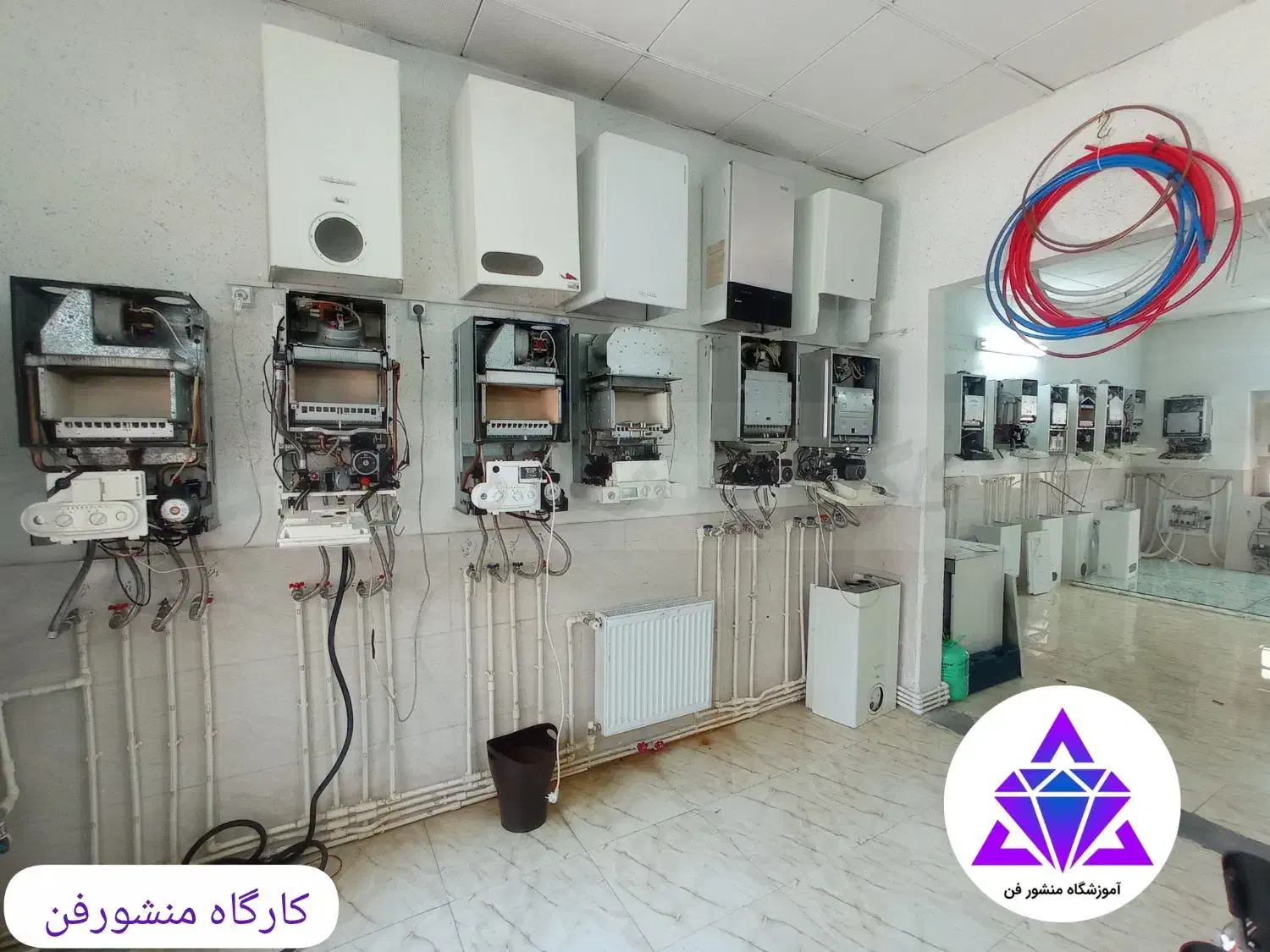 آموزش کولرگازی پکیج دیواری داکت اسپلیت لوله کشی|خدمات آموزشی|تهران, فلسطین (میدان انقلاب)|دیوار