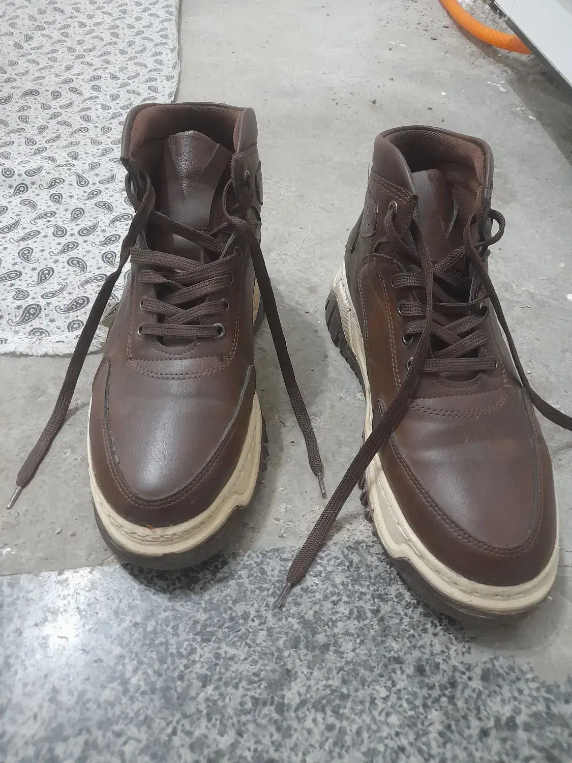 فروش پوتین قهوه ای|کیف، کفش، کمربند|بوکان, |دیوار