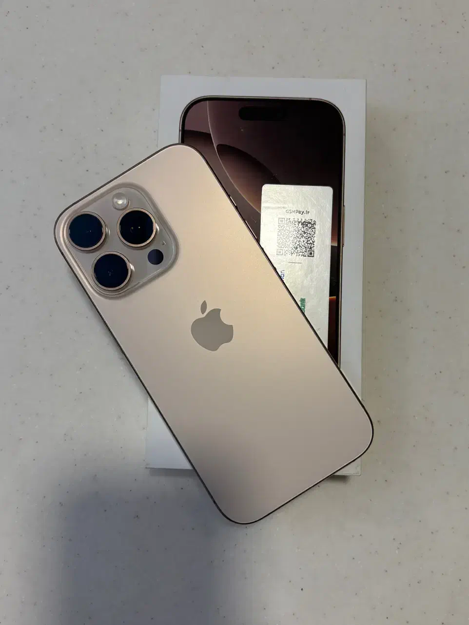 آیفون ۱۶ پرو ۲۵۶ دزرت تیتانیوم ZAA|موبایل|تهران, دروس|دیوار